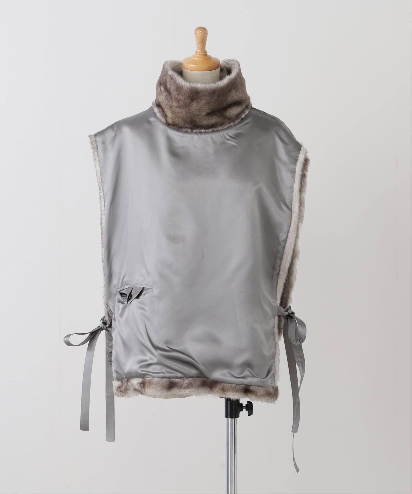 ジャーナルスタンダード レサージュ（journal standard L’essage）/【INSCRIRE /アンスクリア】 Fur Vest：フェイクファーベスト INSCRIRE /アンスクリア】 Fur Vest：フェイクファーベスト（ベスト