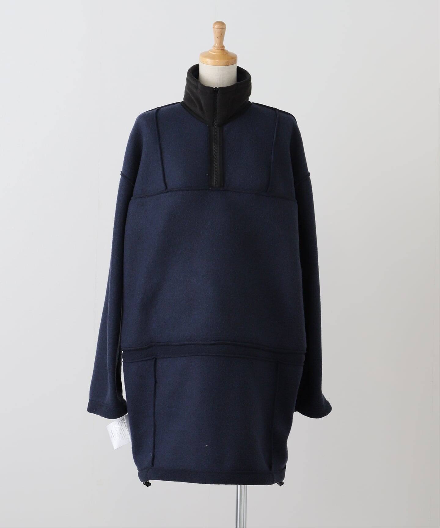 INSCRIRE /アンスクリア】 Fleece Loose Fit P/O：フリース（ボア