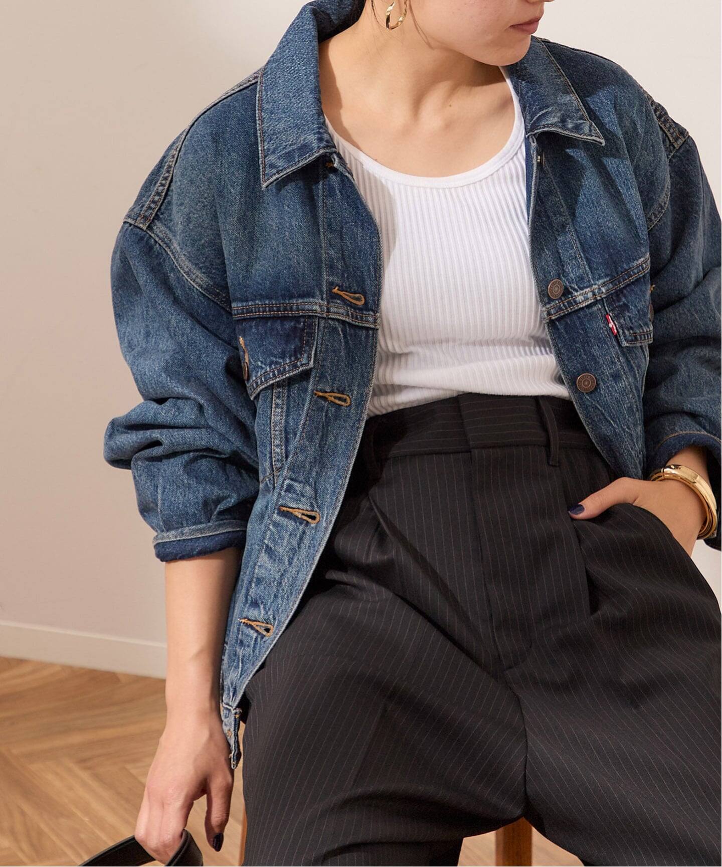 LEVI'S/リーバイス】WOMEN'S 90S TRUCKER：Gジャン（デニムジャケット