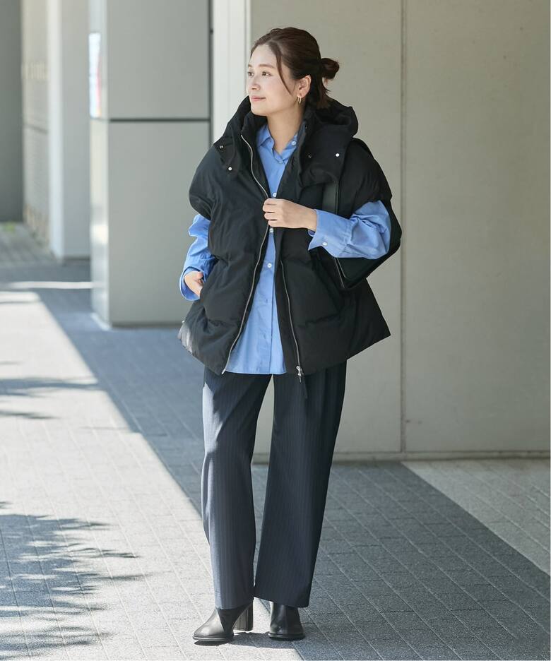 ドロストポンチョダウン（ダウンジャケット）｜JOURNAL STANDARD 