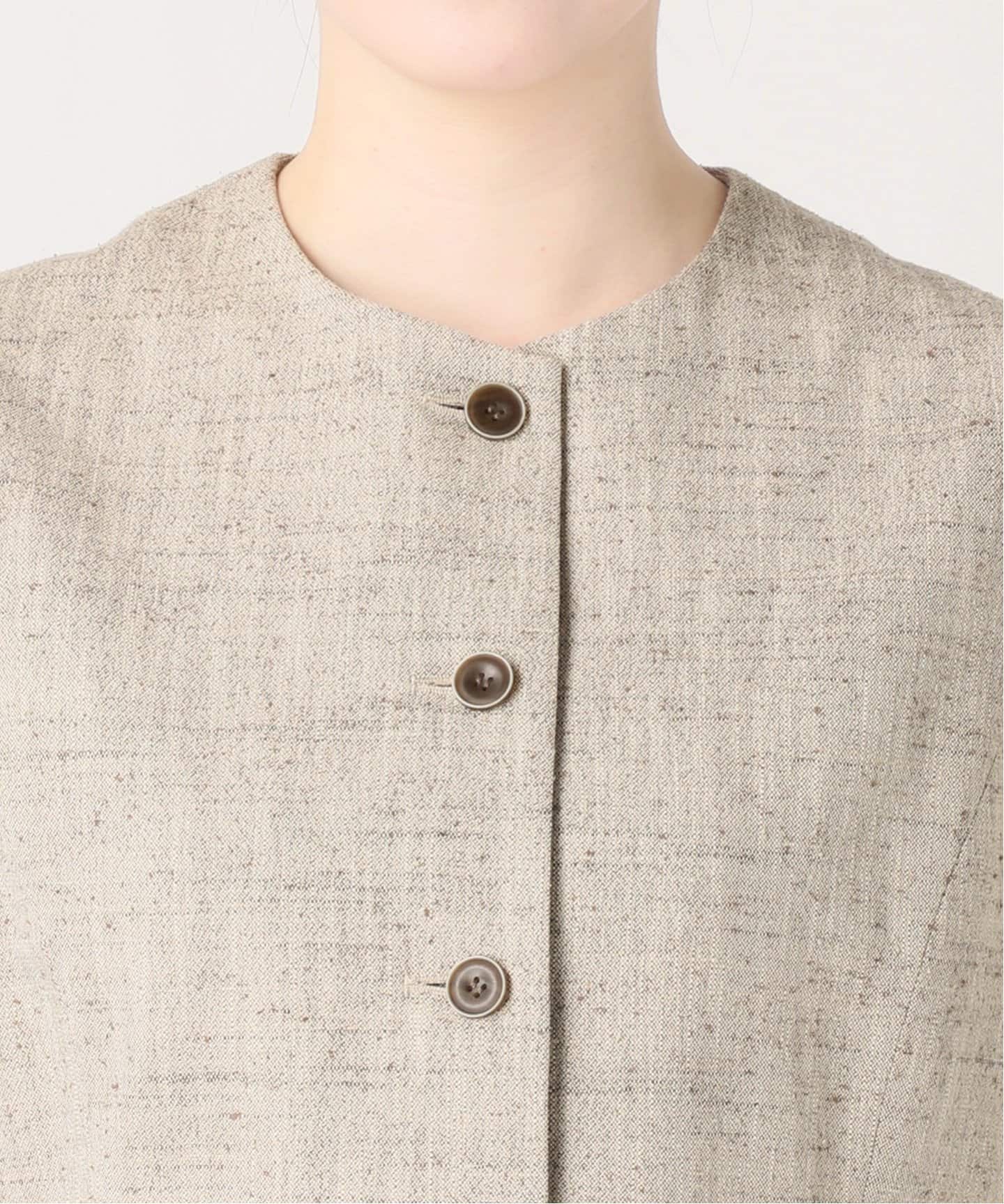 シルクネップツイードミドルベスト（ベスト）｜JOURNAL STANDARD