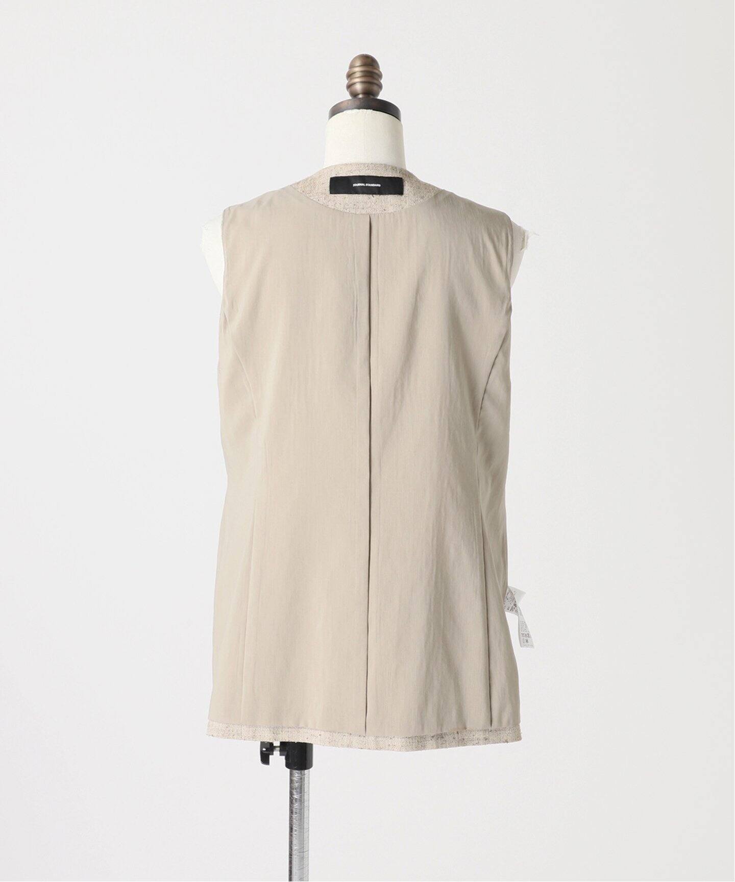 シルクネップツイードミドルベスト（ベスト）｜JOURNAL STANDARD