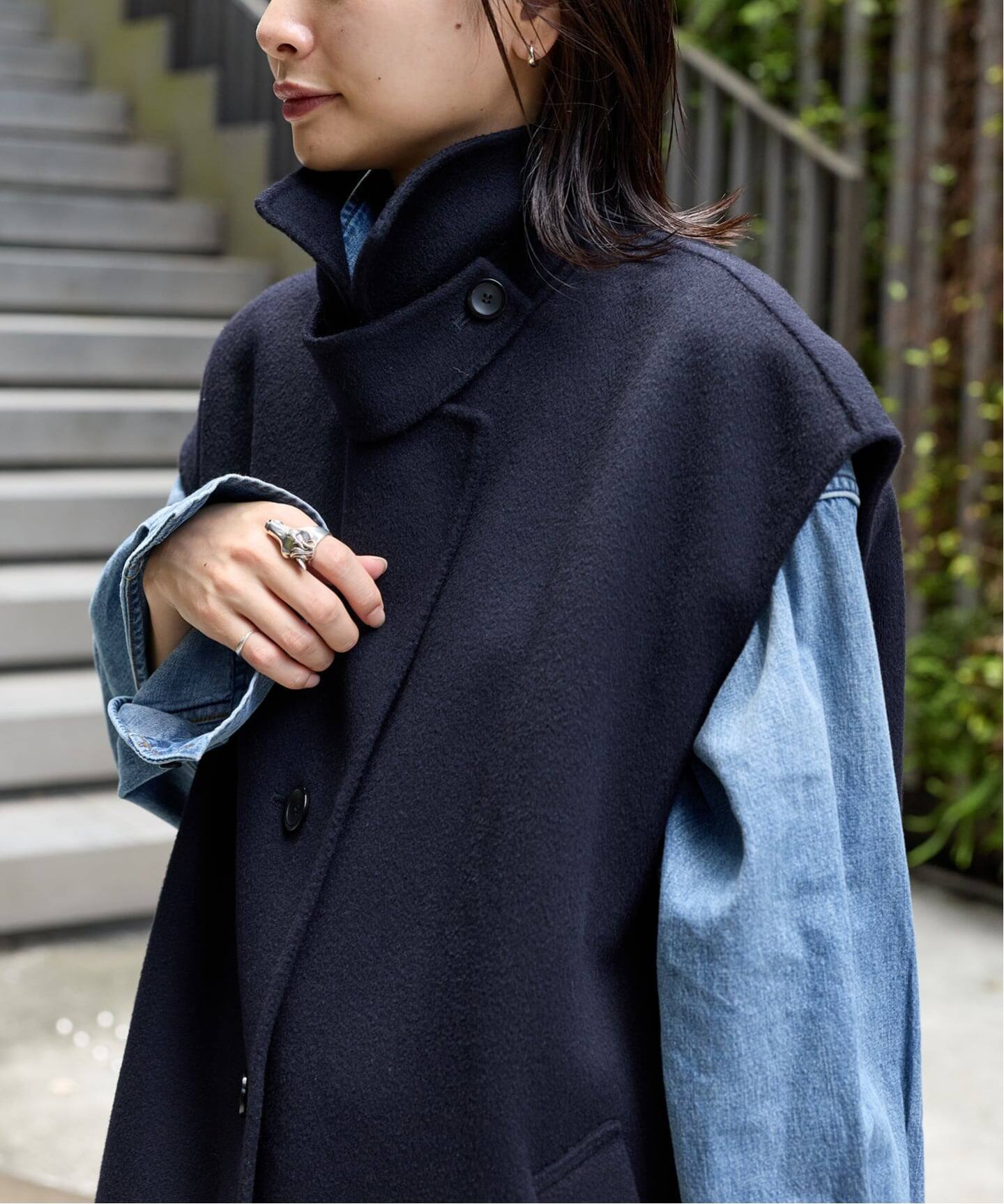 2025FW 新作】Hamilton Rever ロングベスト（ベスト）｜JOURNAL