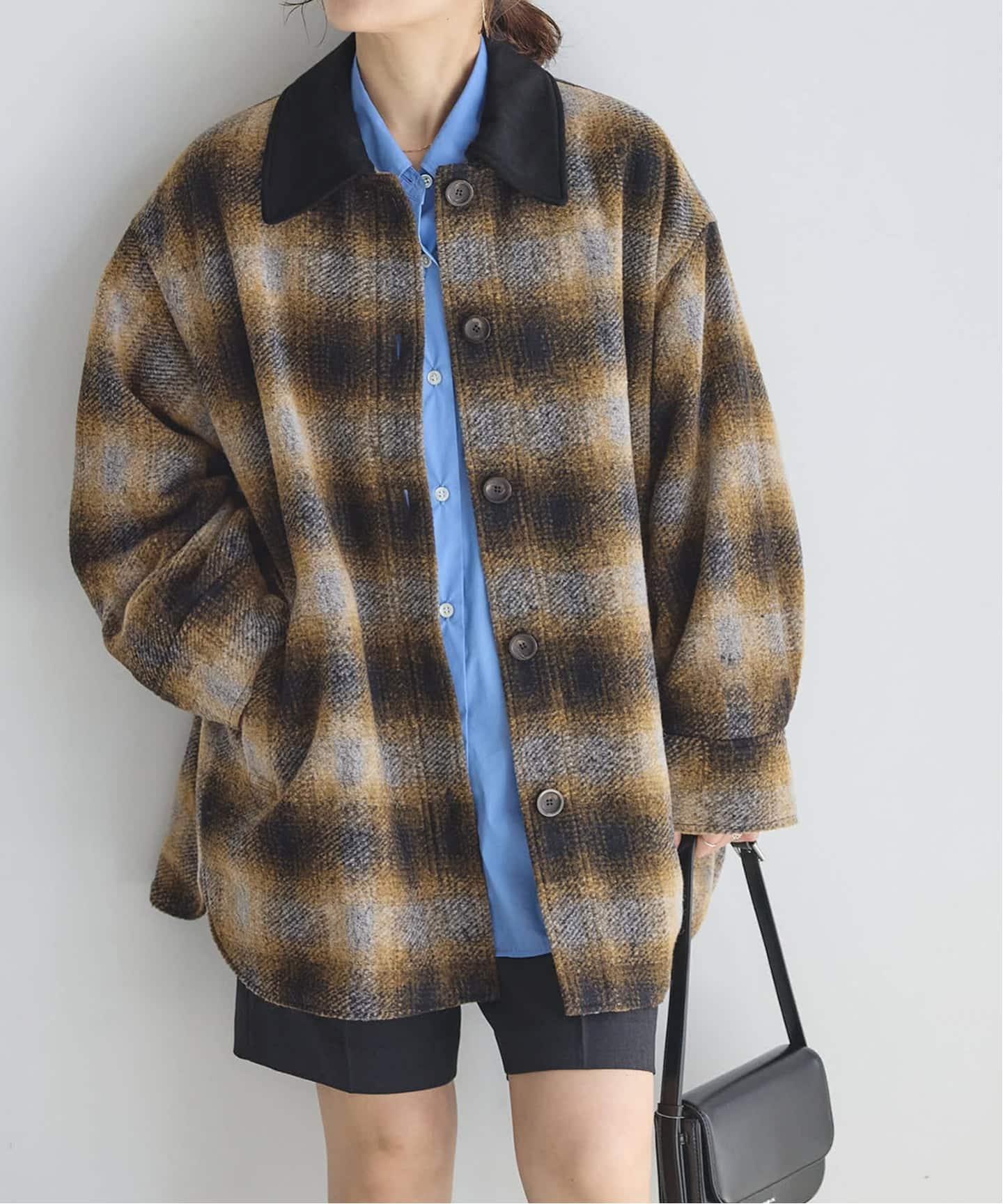 《予約》【2025FW 新作】Mapel Flannel Check ブルゾン