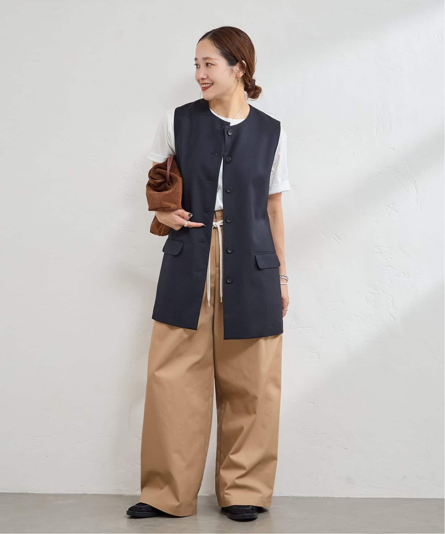 BUTTON TOP ベスト（ベスト）｜JOURNAL STANDARD（ジャーナル