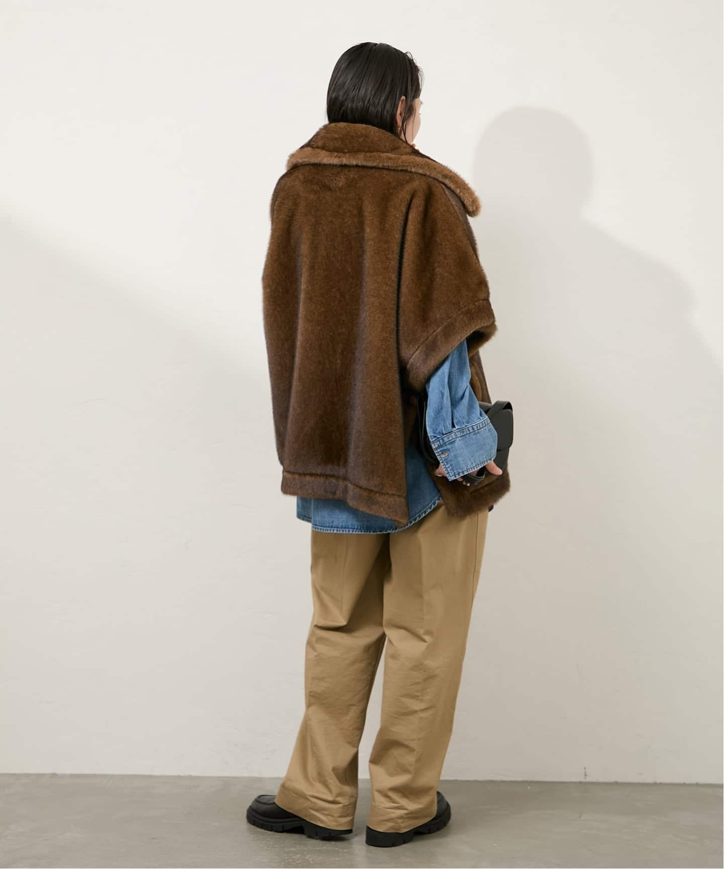 予約》Mink Like Fur Poncho（ポンチョ・マント）｜JOURNAL