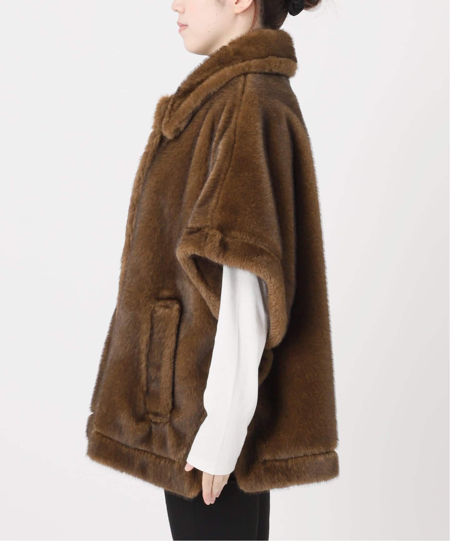 予約》Mink Like Fur Poncho（ポンチョ・マント）｜JOURNAL