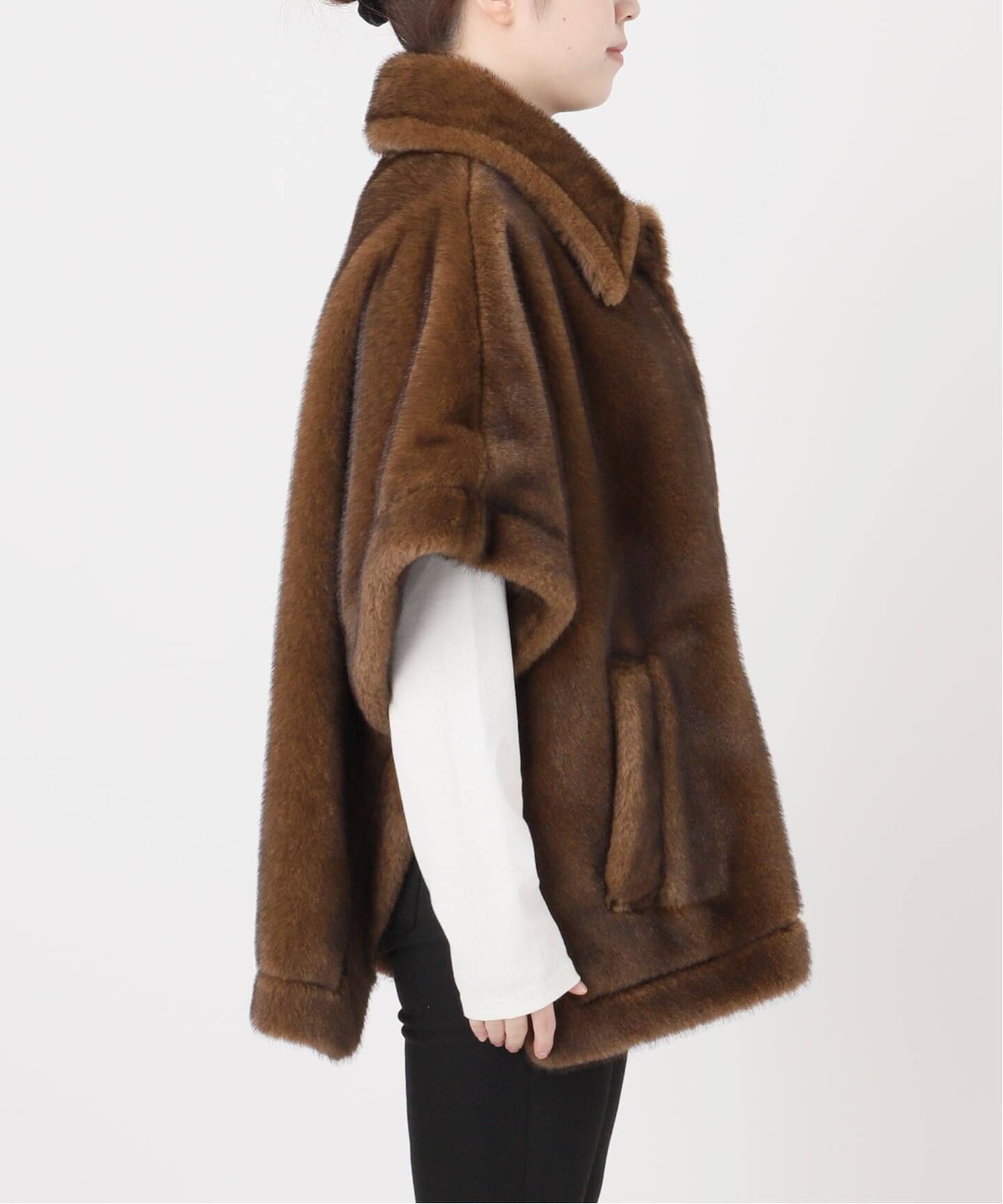 予約》Mink Like Fur Poncho（ポンチョ・マント）｜JOURNAL