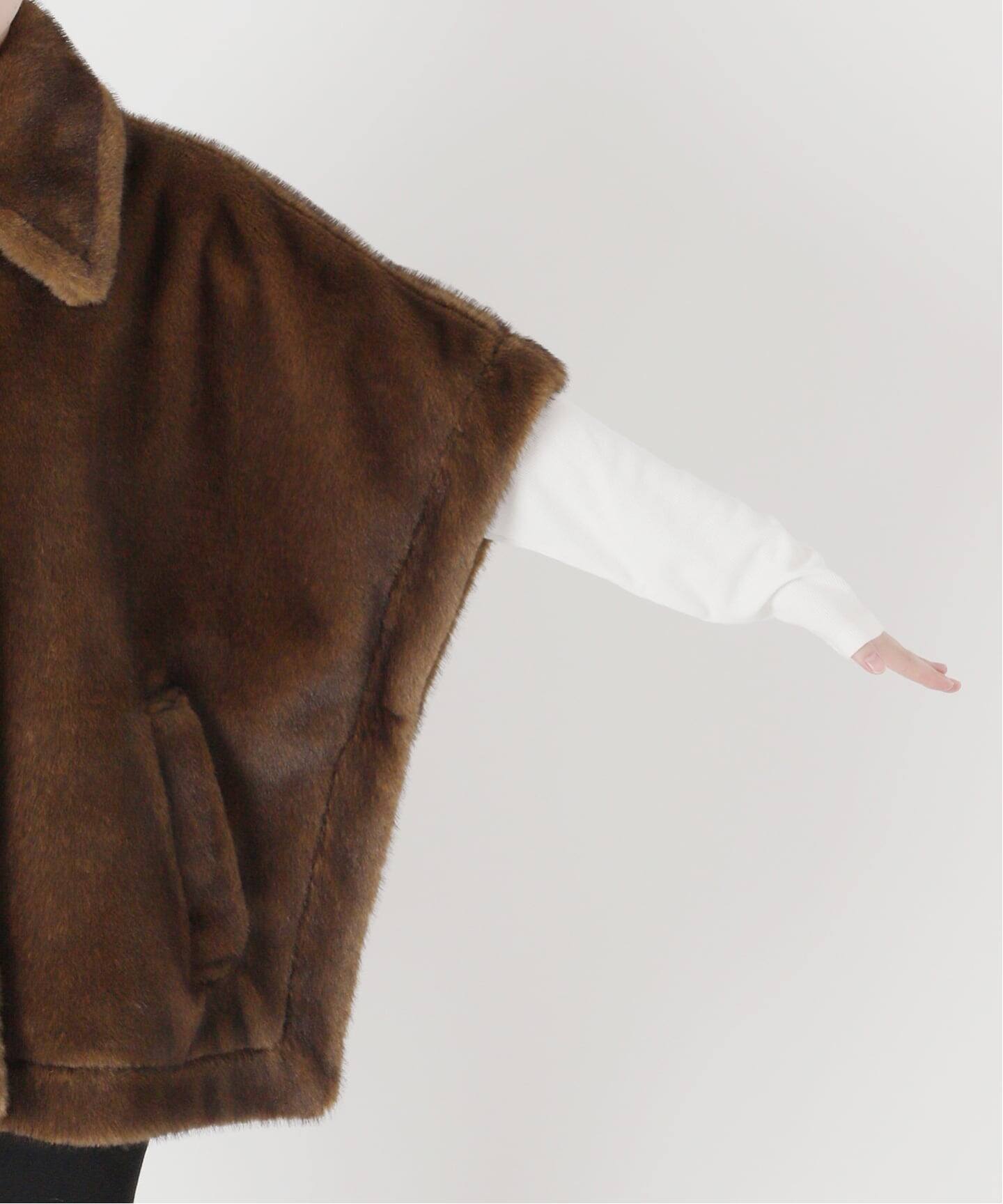 予約》Mink Like Fur Poncho（ポンチョ・マント）｜JOURNAL