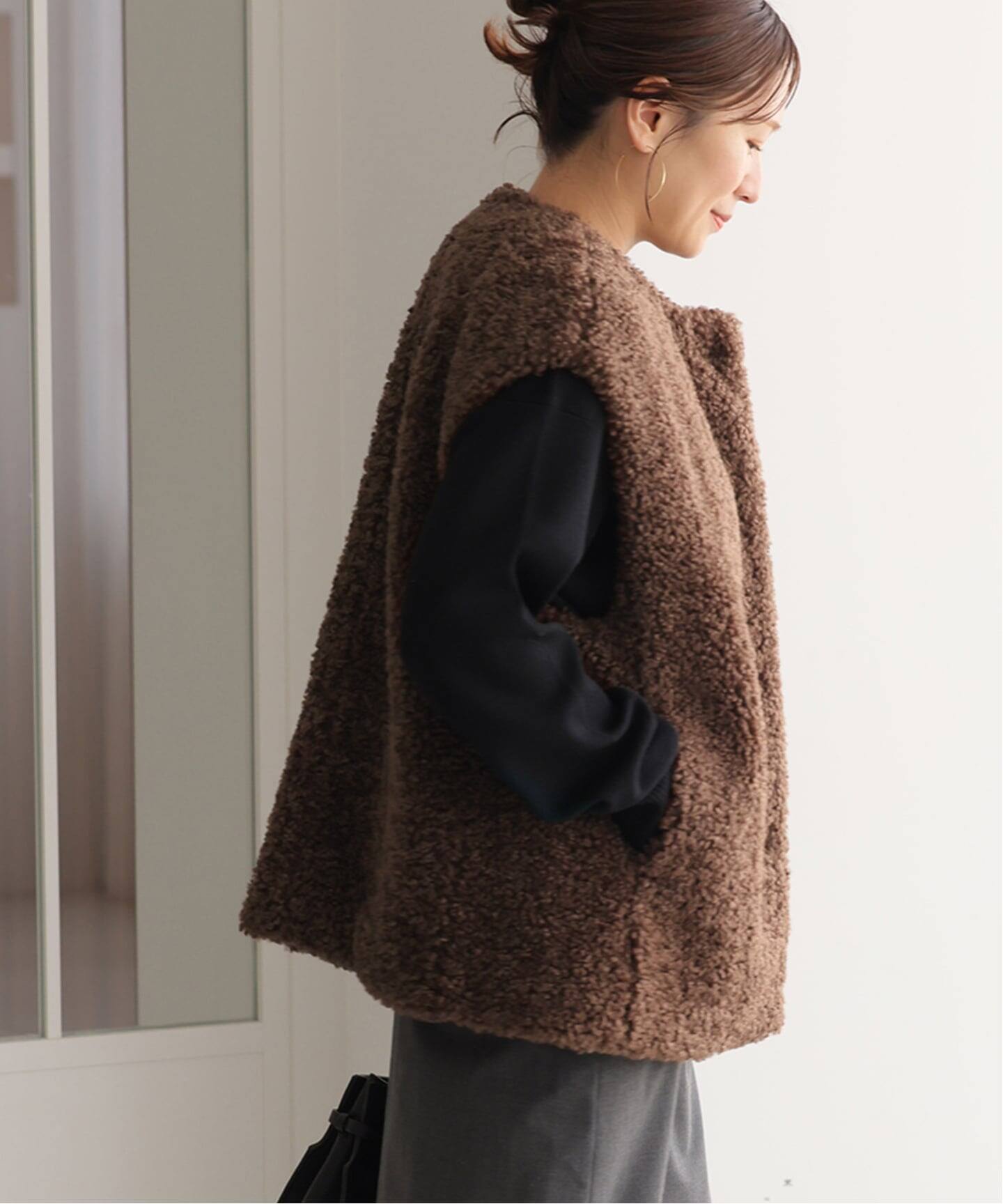 Sheep Like Fur クルーネックベスト（ベスト）｜JOURNAL STANDARD