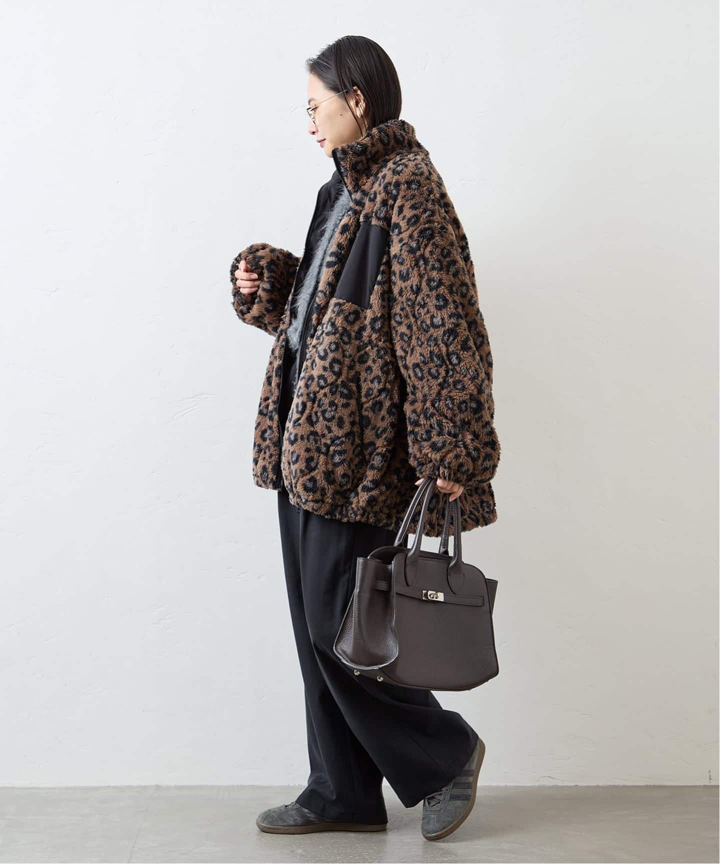 ジャーナルスタンダード（JOURNAL STANDARD）/レオパード/ムジ ブルゾン レオパード/ムジ ブルゾン（ボア・フリース）｜JOURNAL STANDARD