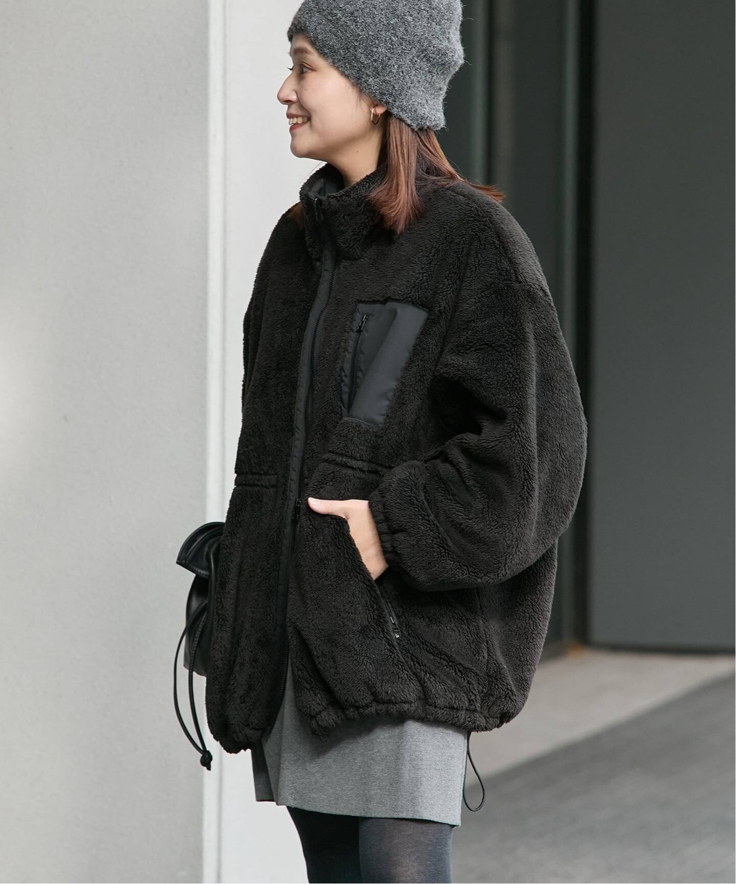 レオパード/ムジ ブルゾン（ボア・フリース）｜JOURNAL STANDARD