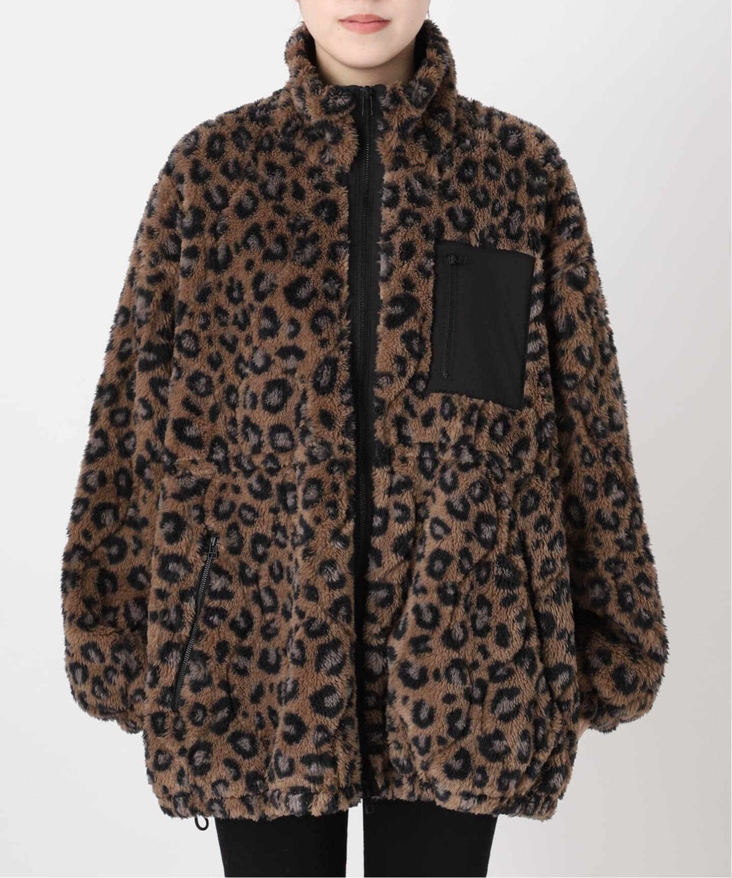 レオパード/ムジ ブルゾン（ボア・フリース）｜JOURNAL STANDARD