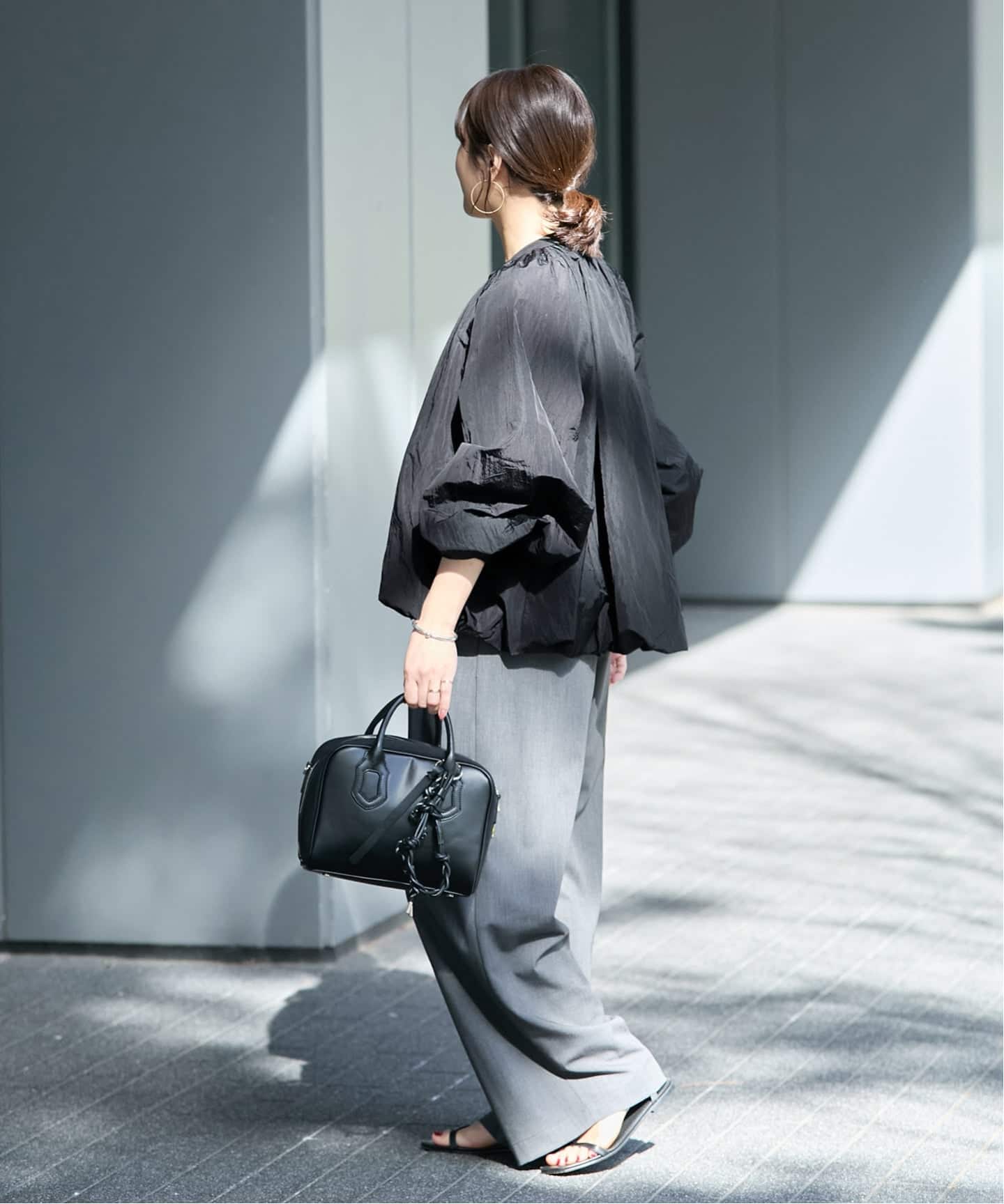 追加》ワッシャーナイロンギャザーブルゾン（その他ブルゾン／アウター