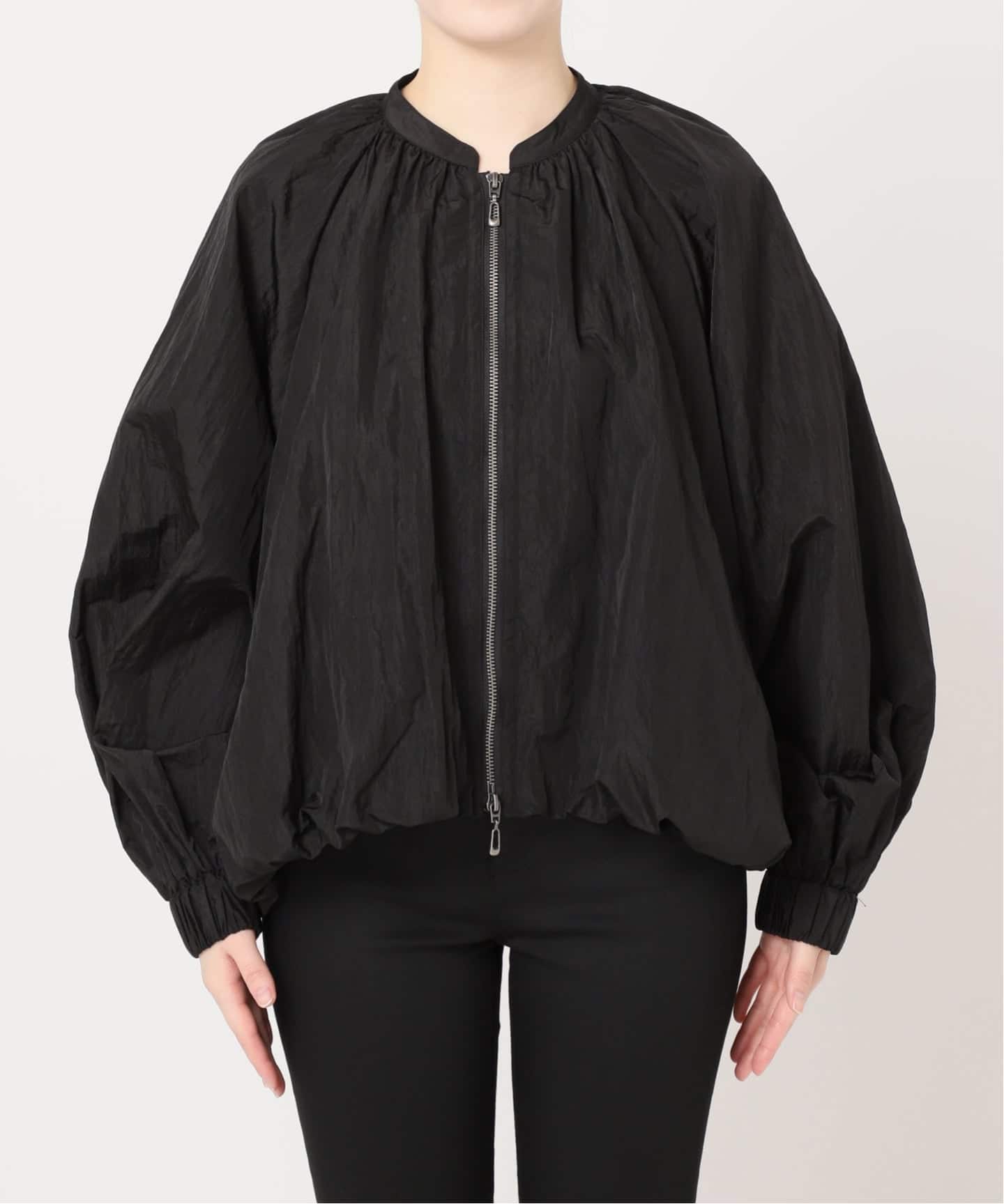 追加》ワッシャーナイロンギャザーブルゾン（その他ブルゾン／アウター