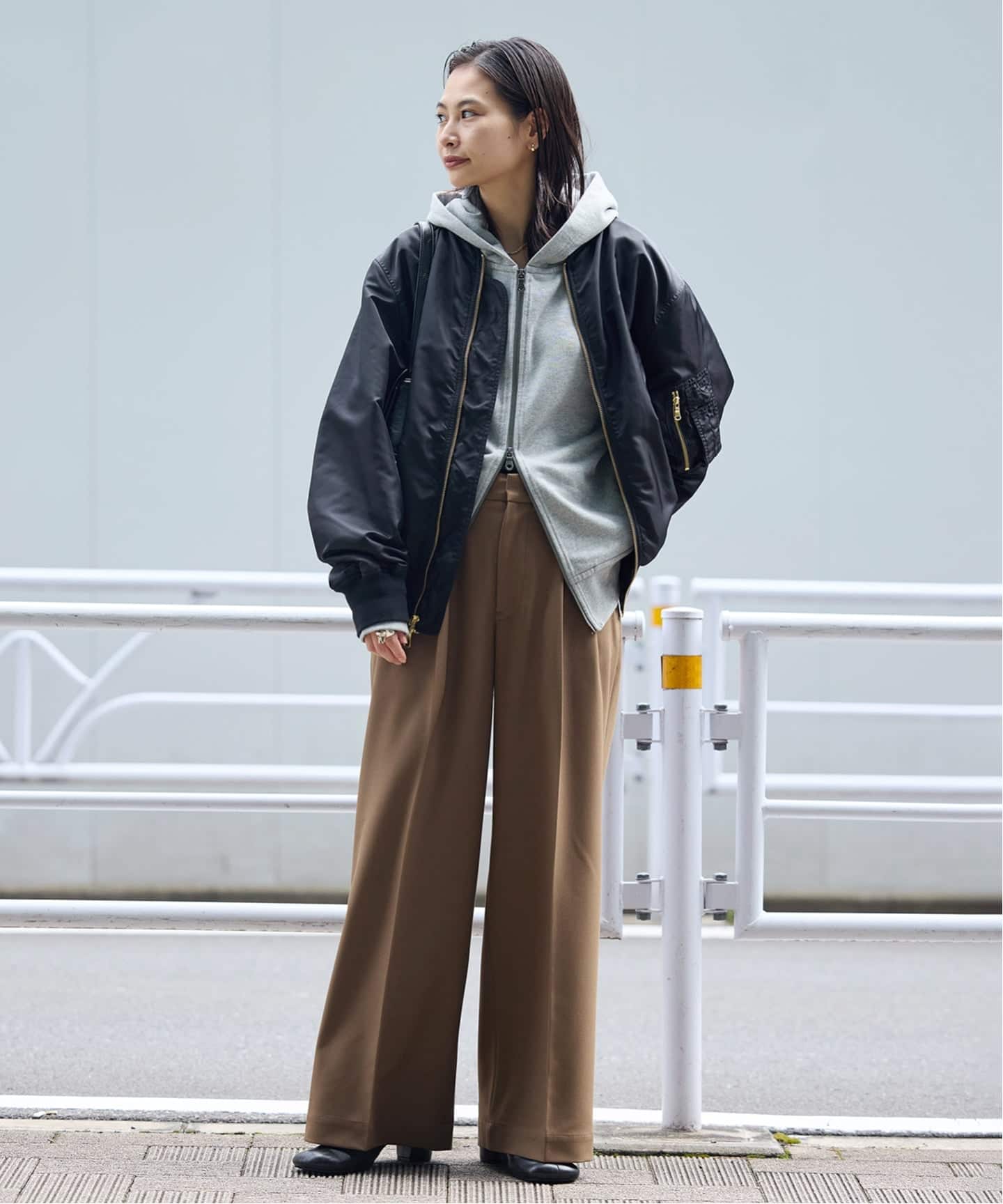 【新品】JOURNAL STANDARD ダブルジップMA-1 ジャーナルスタンダード JOURNAL STANDARD 《追加》ダブルジップ