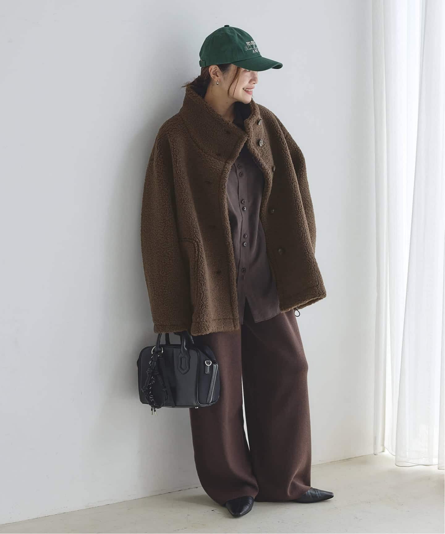 JOURNAL STANDARD ウール ボア ショートブルゾン コート M cc008-13063-01b.jpg?basethum=225