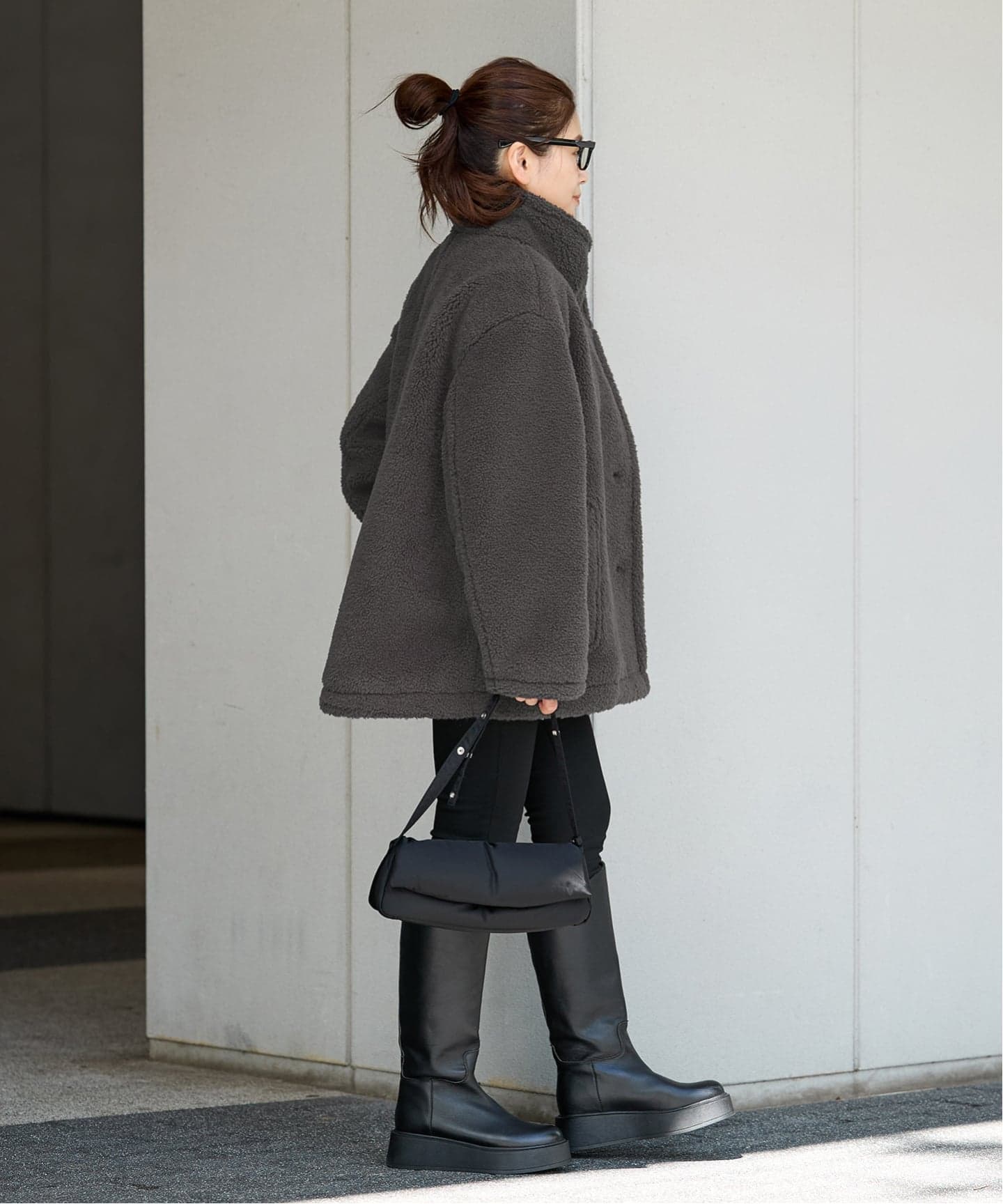 JOURNAL STANDARD エコファーショートブルゾン エコファーショートブルゾン（その他ブルゾン／アウター