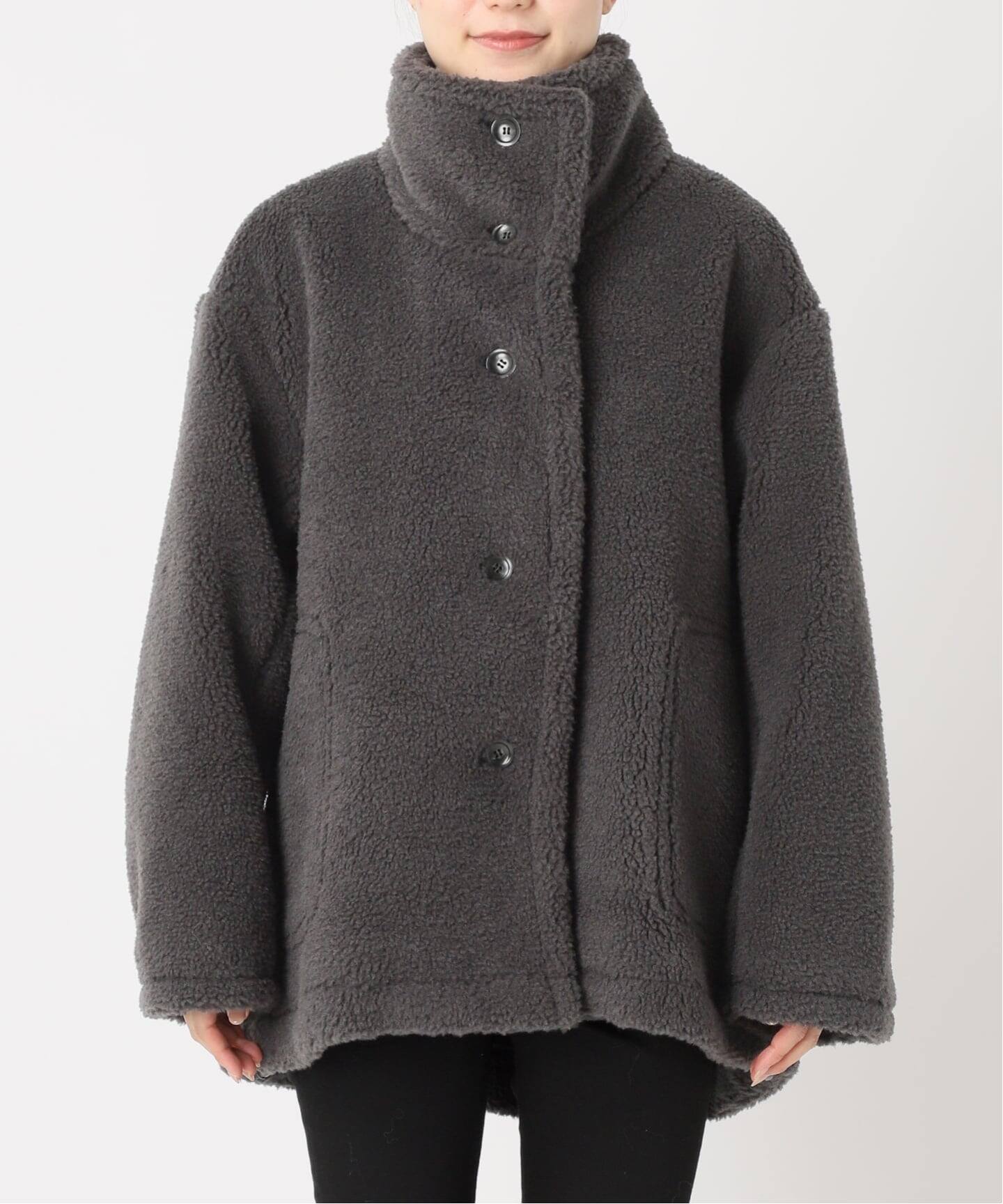 ⚫︎(美品)ジャーナルスタンダード　ボアショートブルゾン 追加予約》エコファーショートブルゾン（ボア・フリース