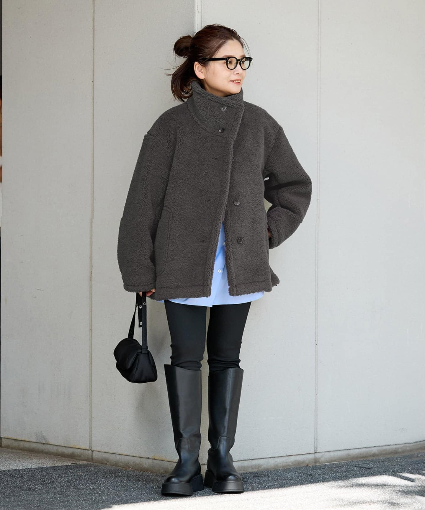 JOURNAL STANDARD エコファーショートブルゾン JOURNAL STANDARD｜《追加予約2》エコファーショートブルゾン