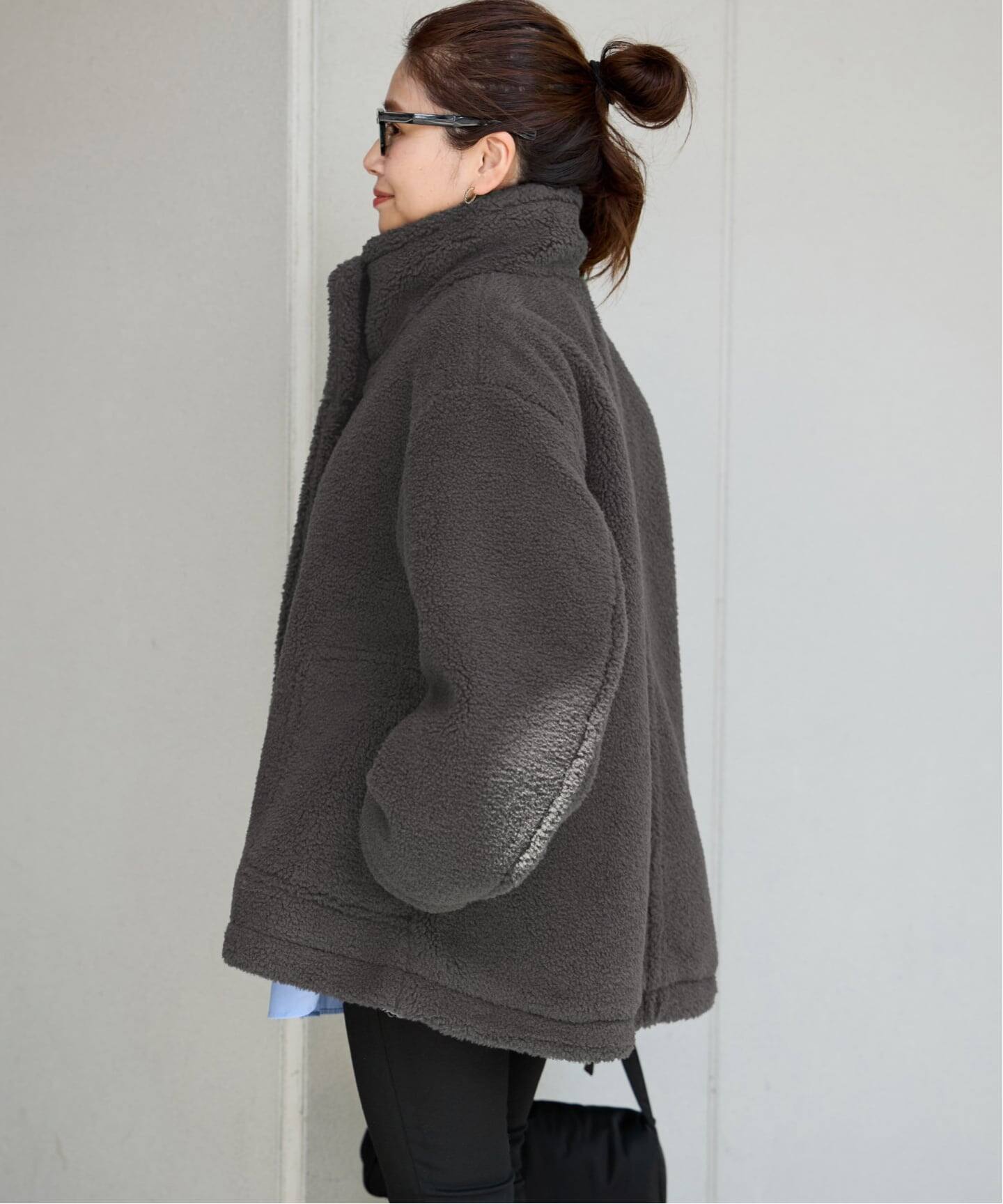 JOURNAL STANDARD エコファーショートブルゾン JOURNAL STANDARD｜《追加予約2》エコファーショートブルゾン