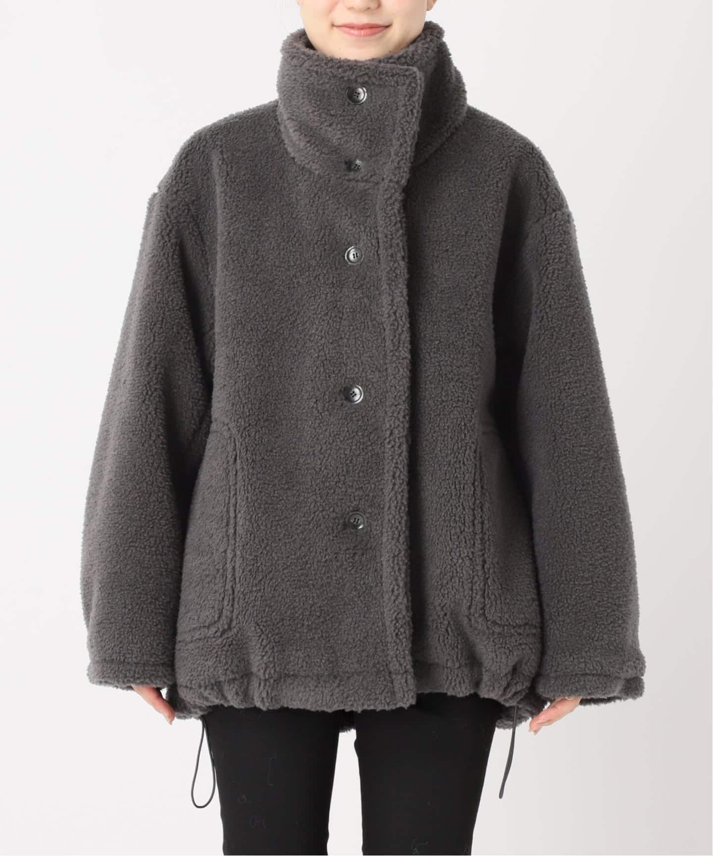 追加2》エコファーショートブルゾン（ボア・フリース）｜JOURNAL