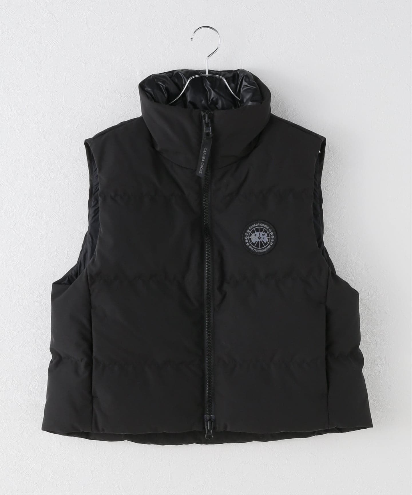 CANADA GOOSE/カナダグース】 Grandview Cropped Vest Blac（ダウン