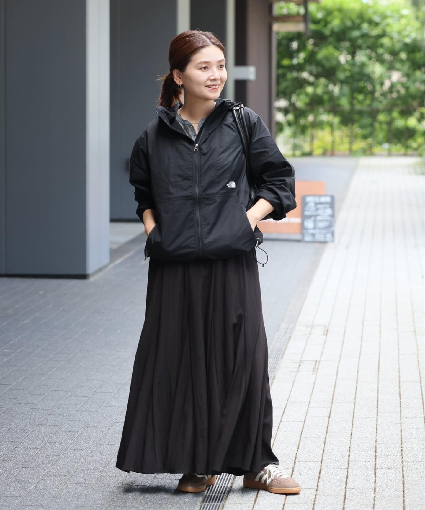 ノースフェイス　ジャーナルスタンダード　コンパクト　ジャケット　ブラック THE NORTH FACE/ ザノースフェイス】コンパクトジャケット