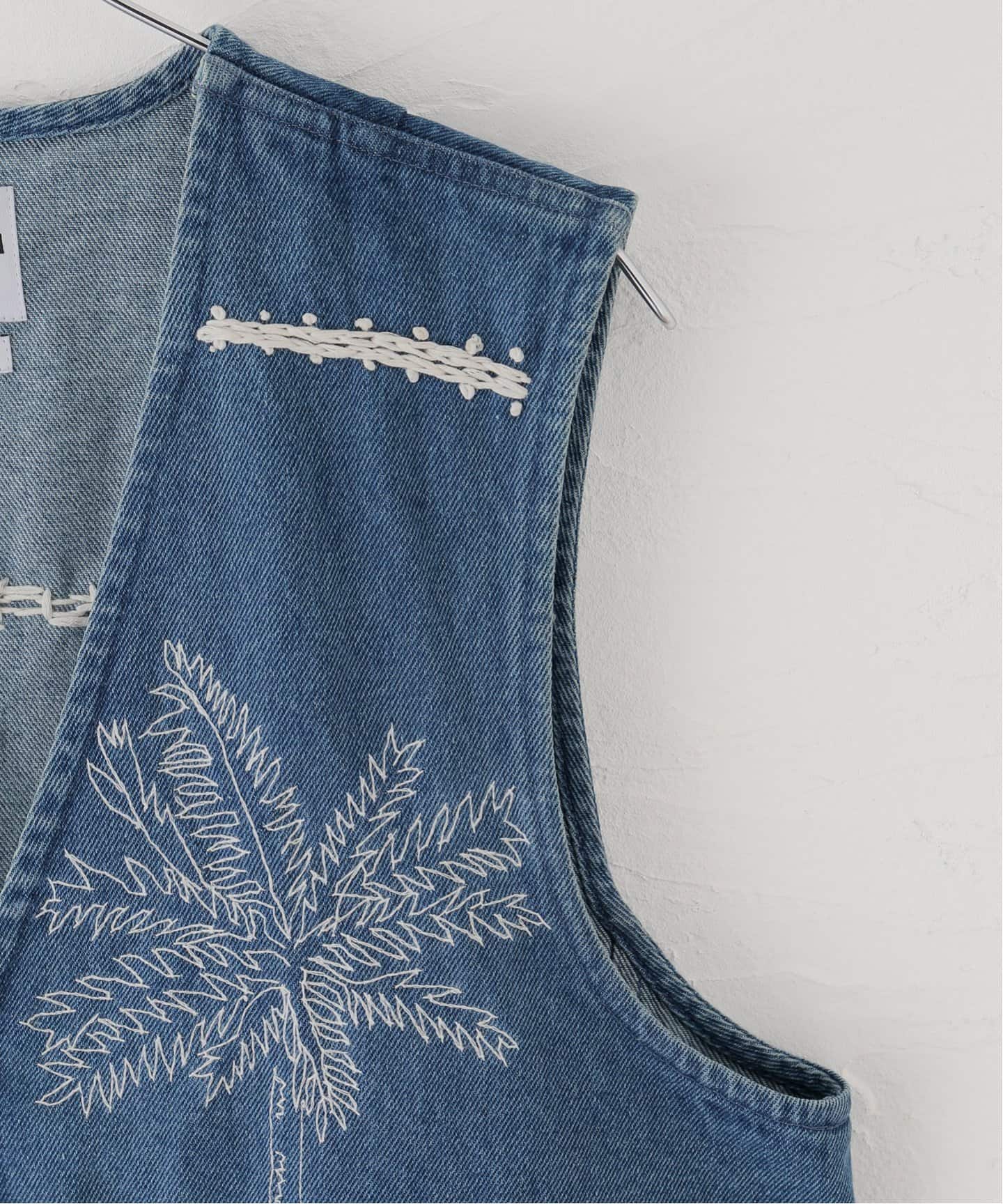 NOMA t.d. Patchwork Hand-knit Vest サイズ3 NOMA t.d./ノーマティーディー】Patchwork Hand-Knit Vest