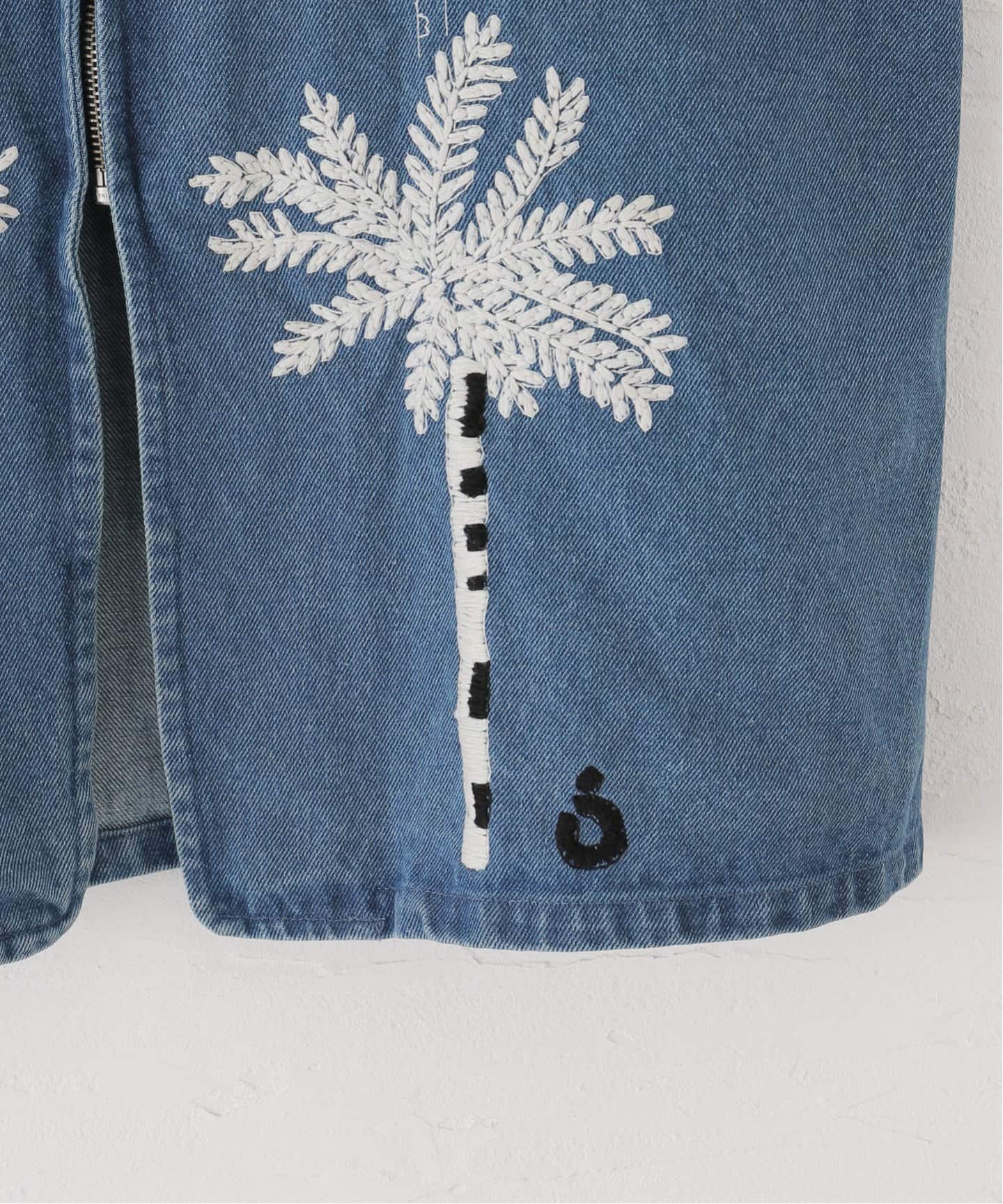NOMA t.d. / ノーマティーディー】Parm Tree Hand Embroidery