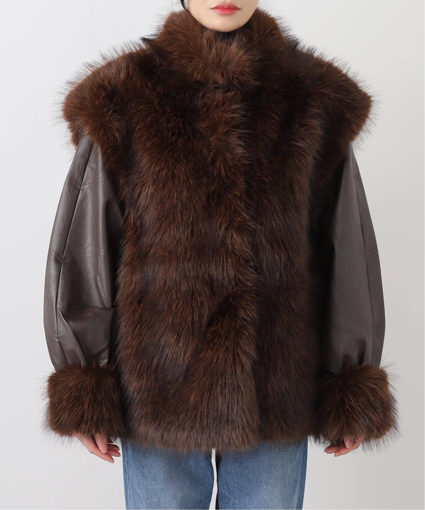 LAYAS/レイヤーズ】FURドッキングブルゾン（その他ブルゾン／アウター