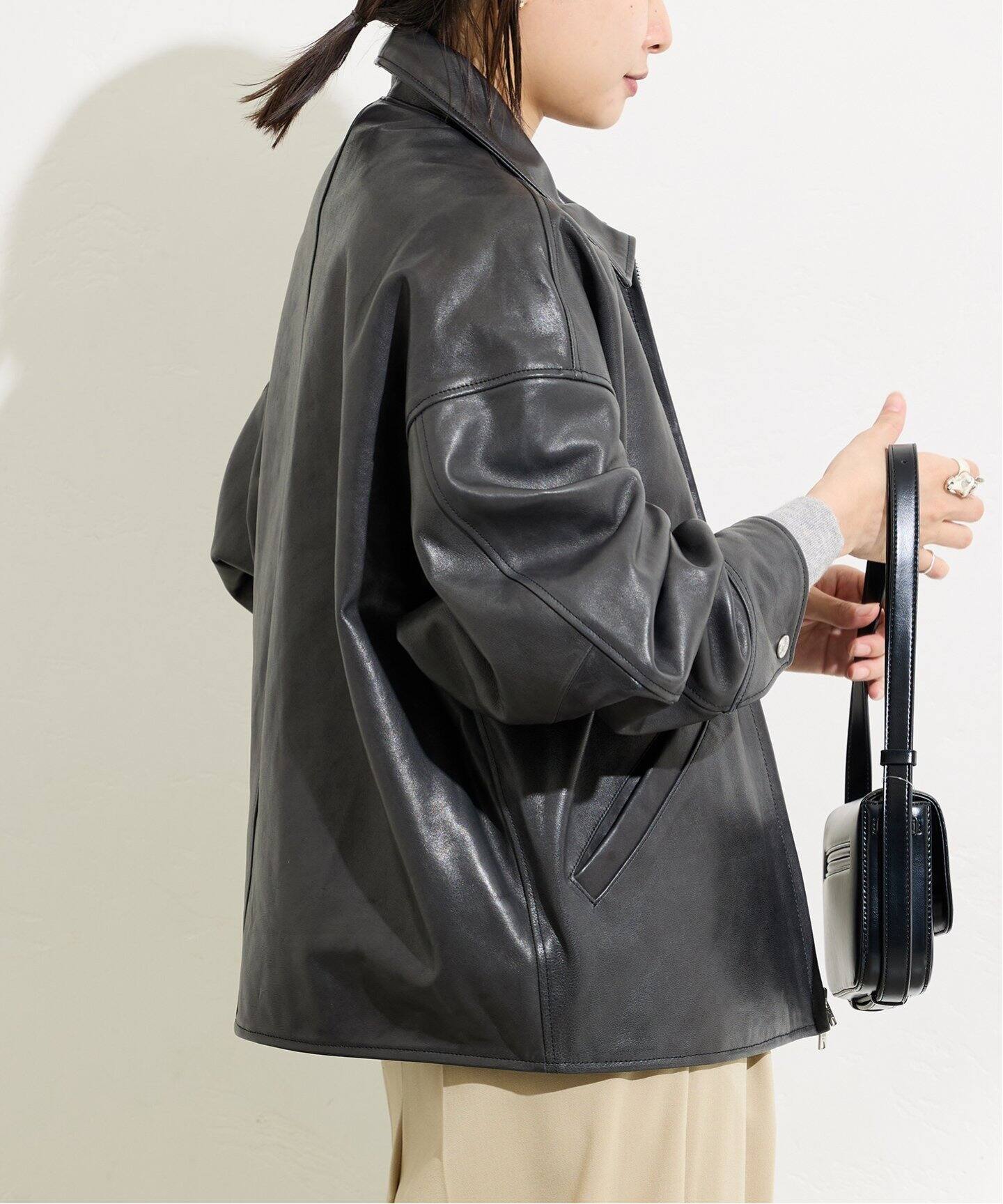 Schott ライダース レディース S 牛革 (ジャーナルスタンダード別注) Schott N.Y.C ショット 218W WOMENS ラムレザー ONE STAR ライダース