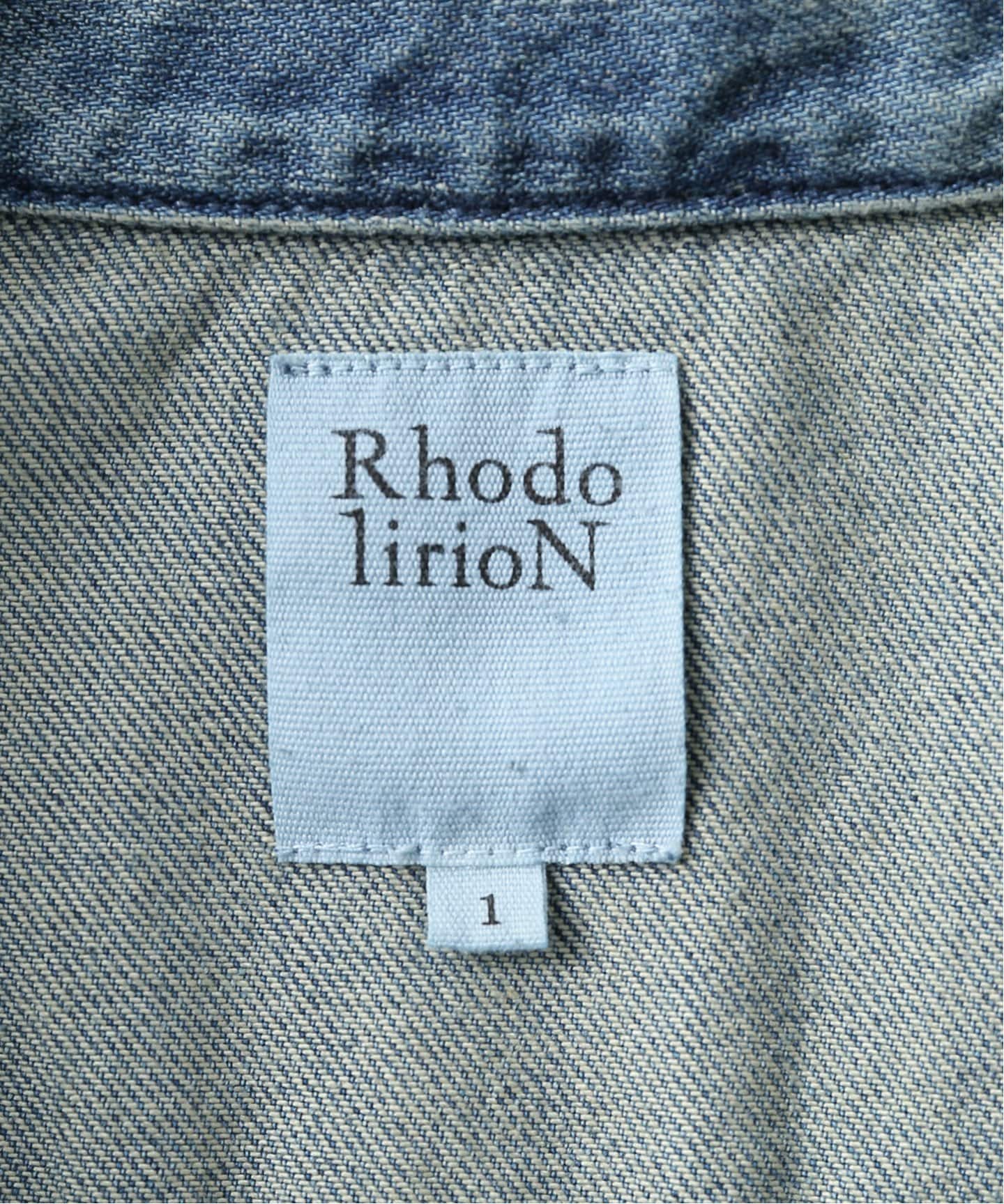 ロドリリオンGジャン RHODOLIRION /ロドリリオン】ZIP UP WORK JACKET（デニム