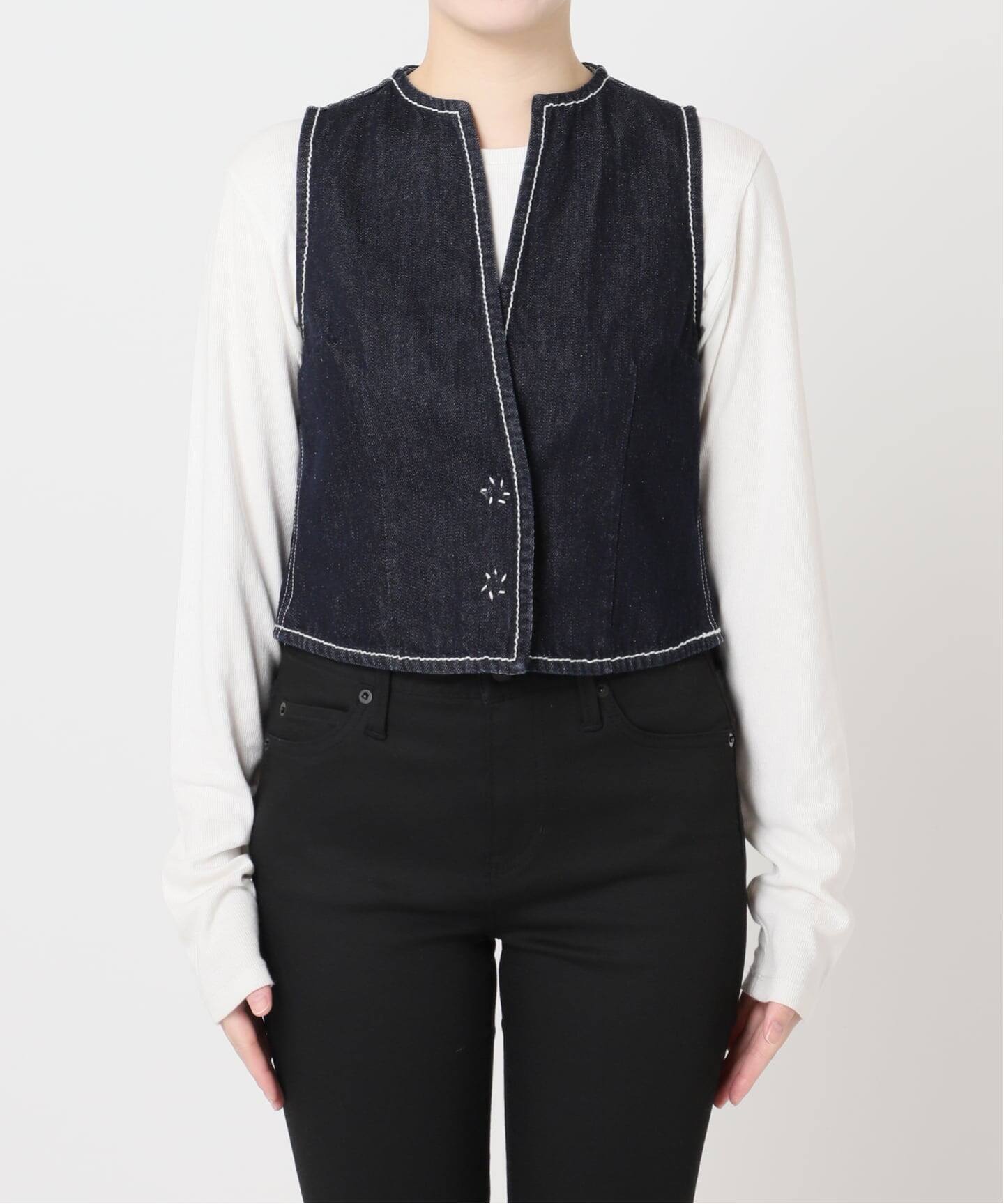 gilet - ti...keさん専用 TRAIL VEST KNIT CARDIGAN 49KN174