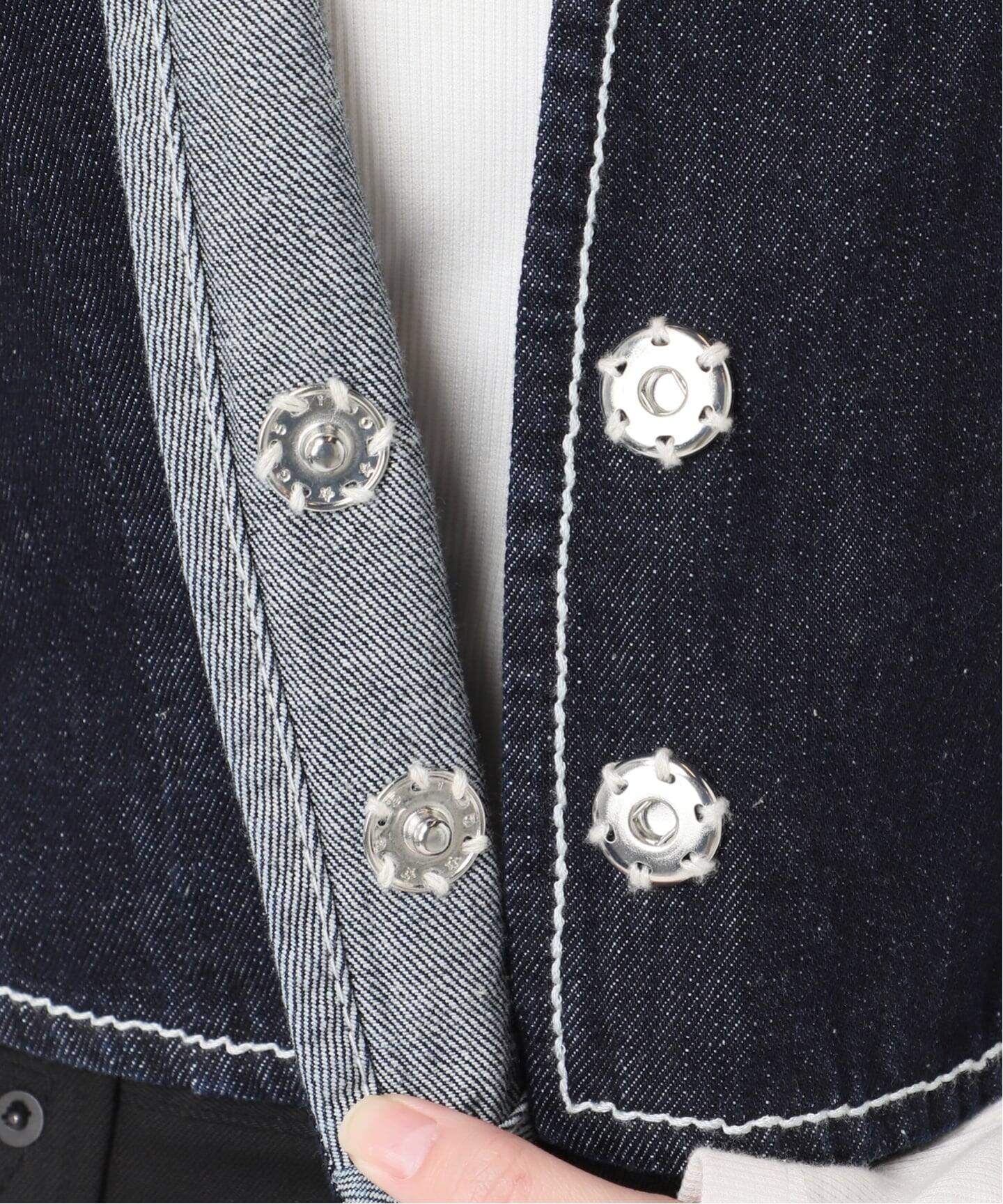 gilet - ti...keさん専用 TRAIL VEST KNIT CARDIGAN 49KN174