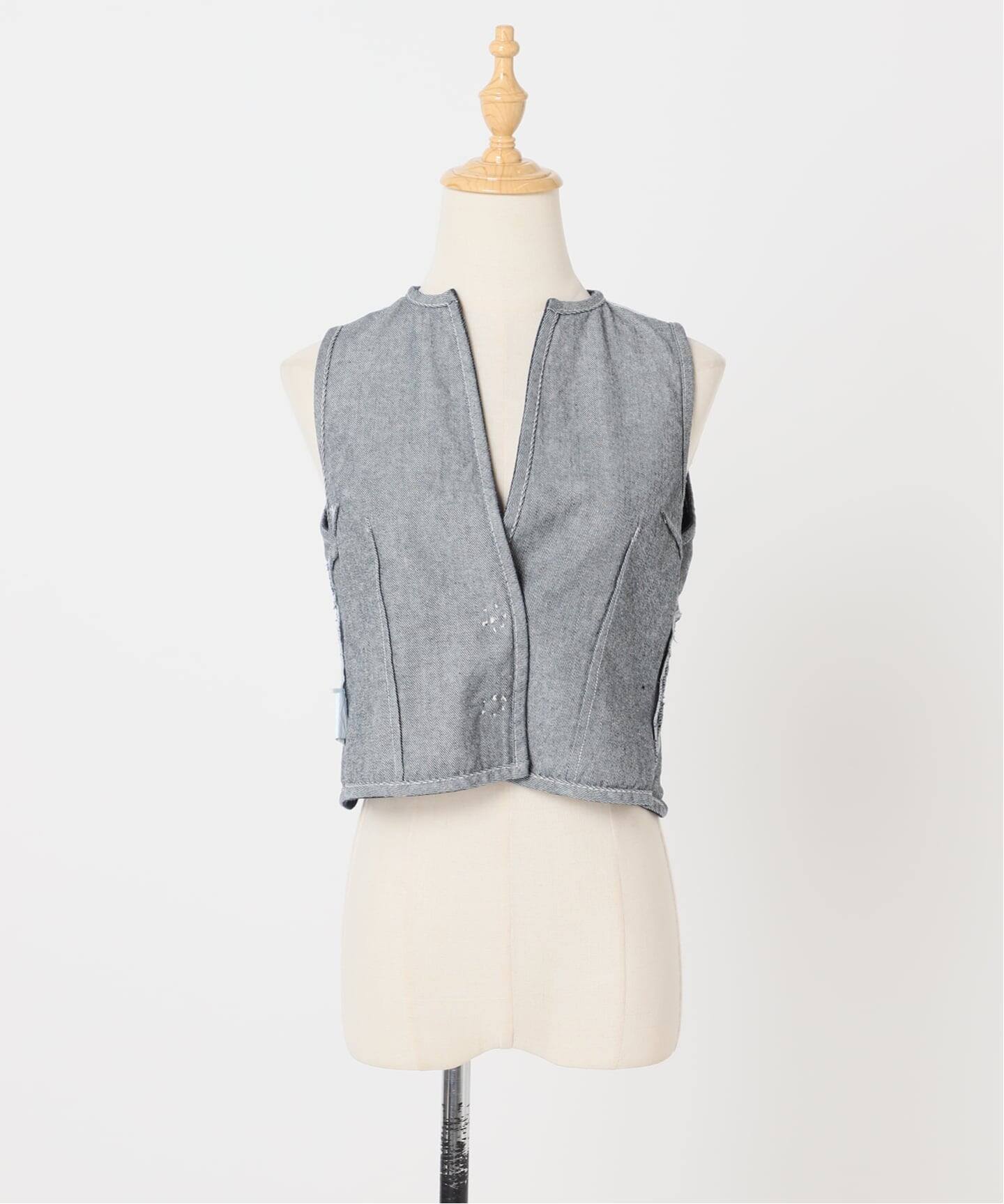予約》別注【157*Y.A.Acc】for JS Cutting Gilet（ベスト
