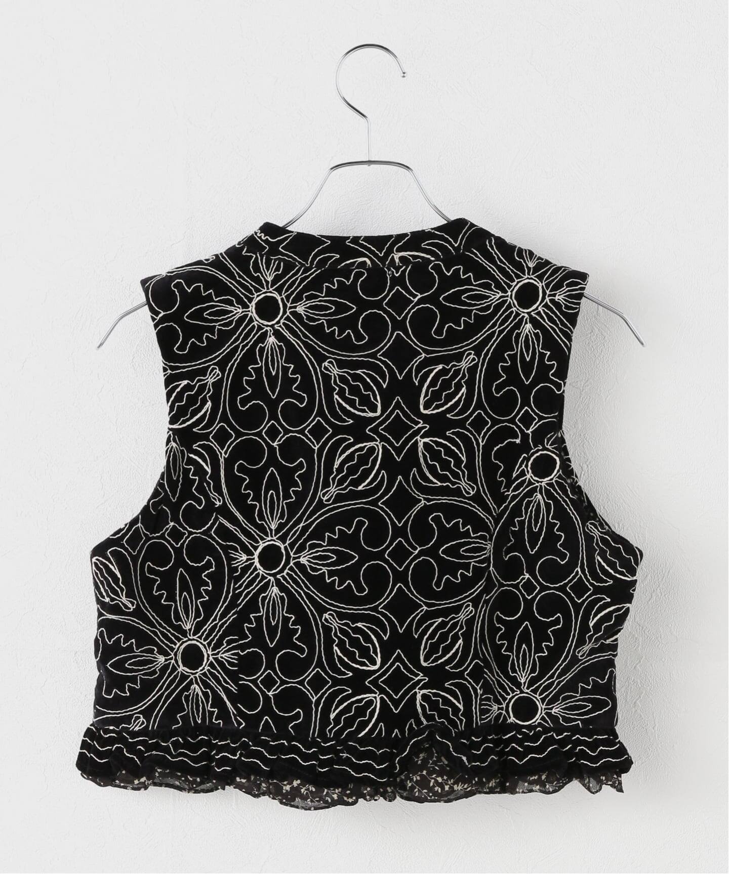 maison de dolce シシャールベスト　黒 2026年最新】MAISON de dolce. ベストの人気アイテム - メルカリ