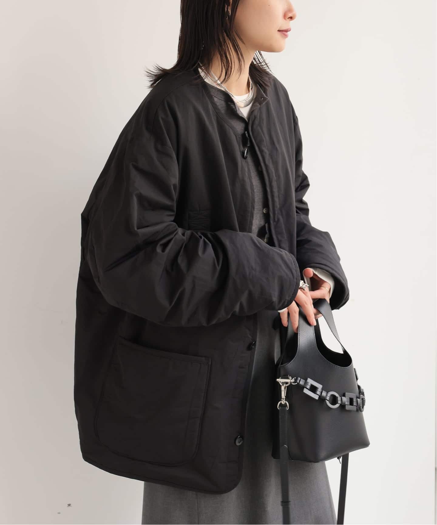 別注【ARMY TWILL/アーミーツイル】Cotton Nylon Reversible（ボア