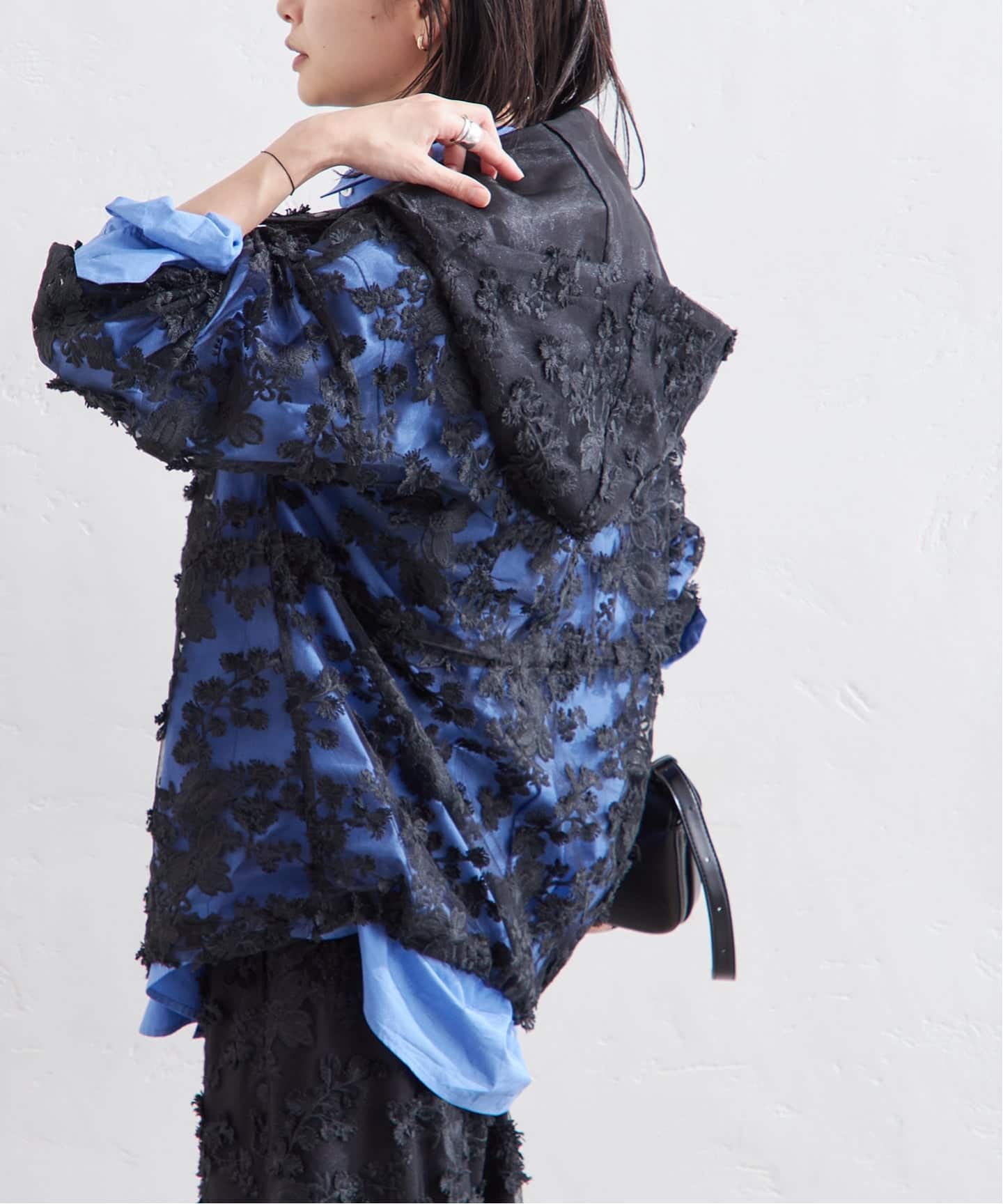 LAYAS レースジャガードフーディ LAYAS レースジャガードフーディ