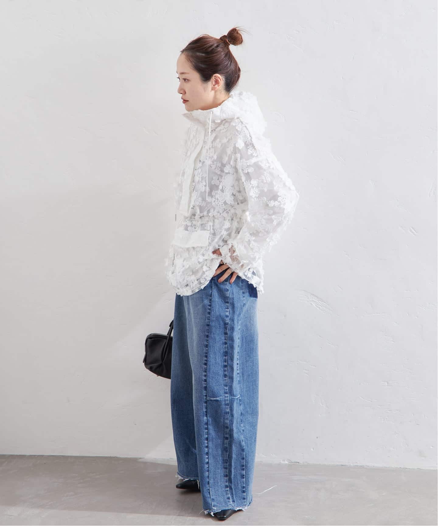 追加》【LAYAS/レイヤーズ】 LACE JQD FOODIE（その他ブルゾン