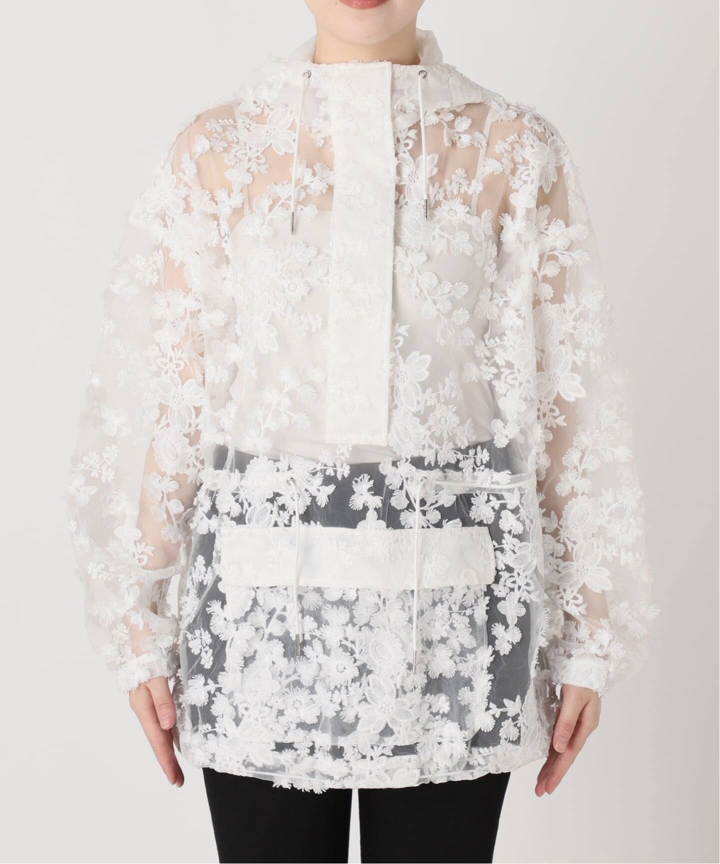 追加》【LAYAS/レイヤーズ】 LACE JQD FOODIE（その他ブルゾン