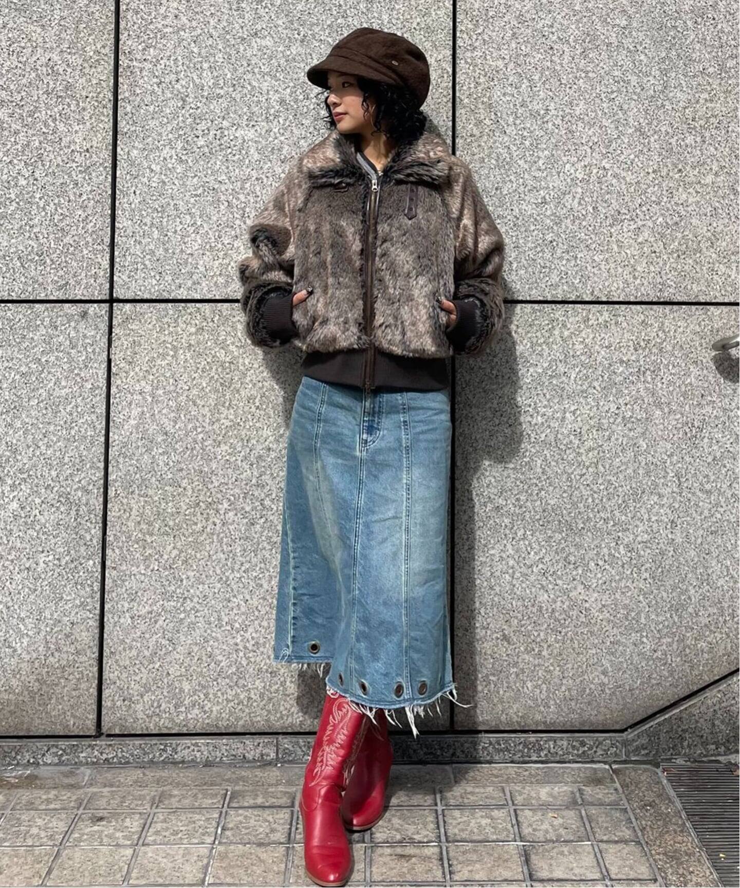 フェイクファーブルゾン（その他ブルゾン／アウター）｜Oriens