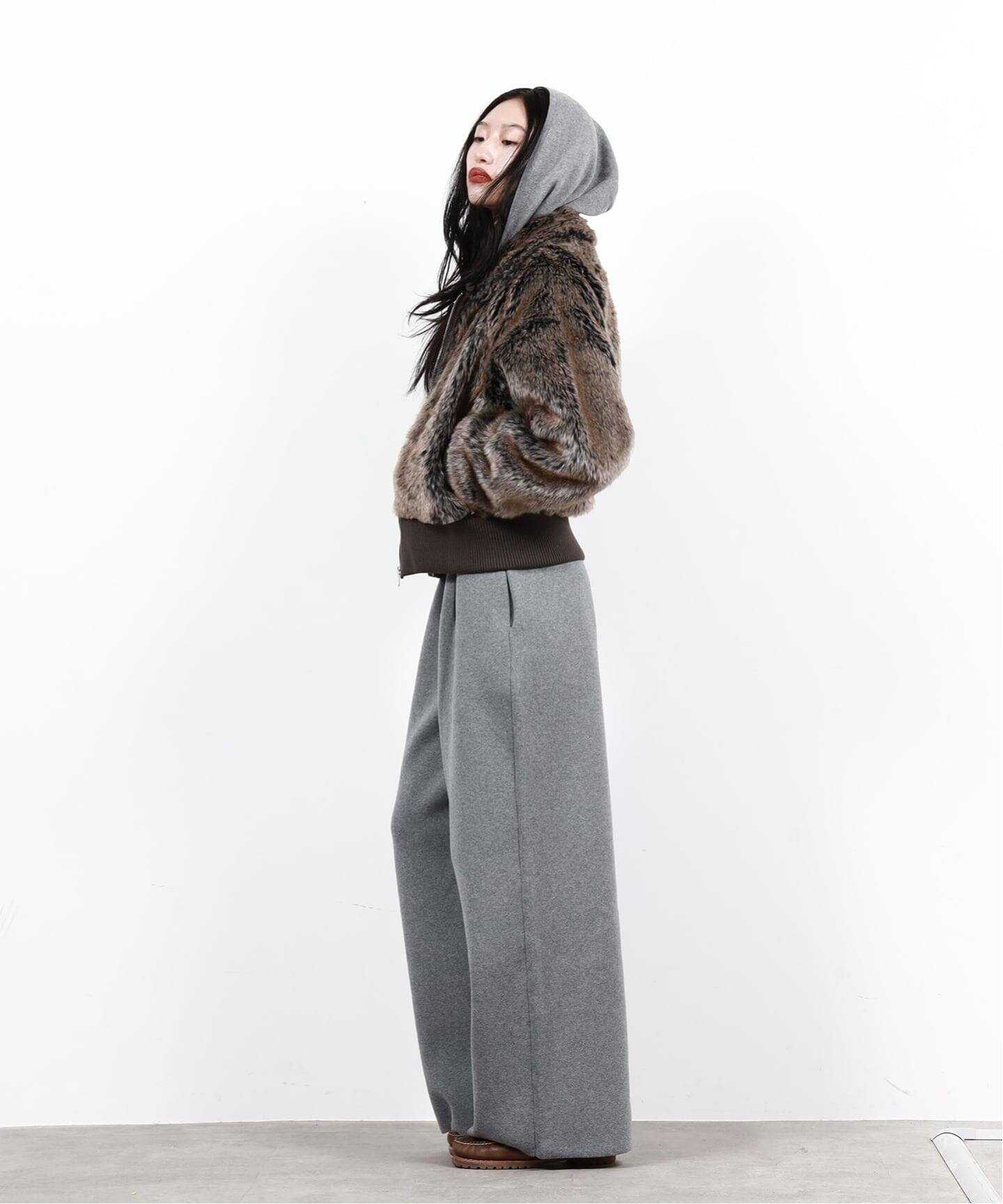 美品！人気商品❗️JOURNAL STANDARD ベージュファージャケット ケーブルデザインZIPファージャケット – ANDREA&Co.