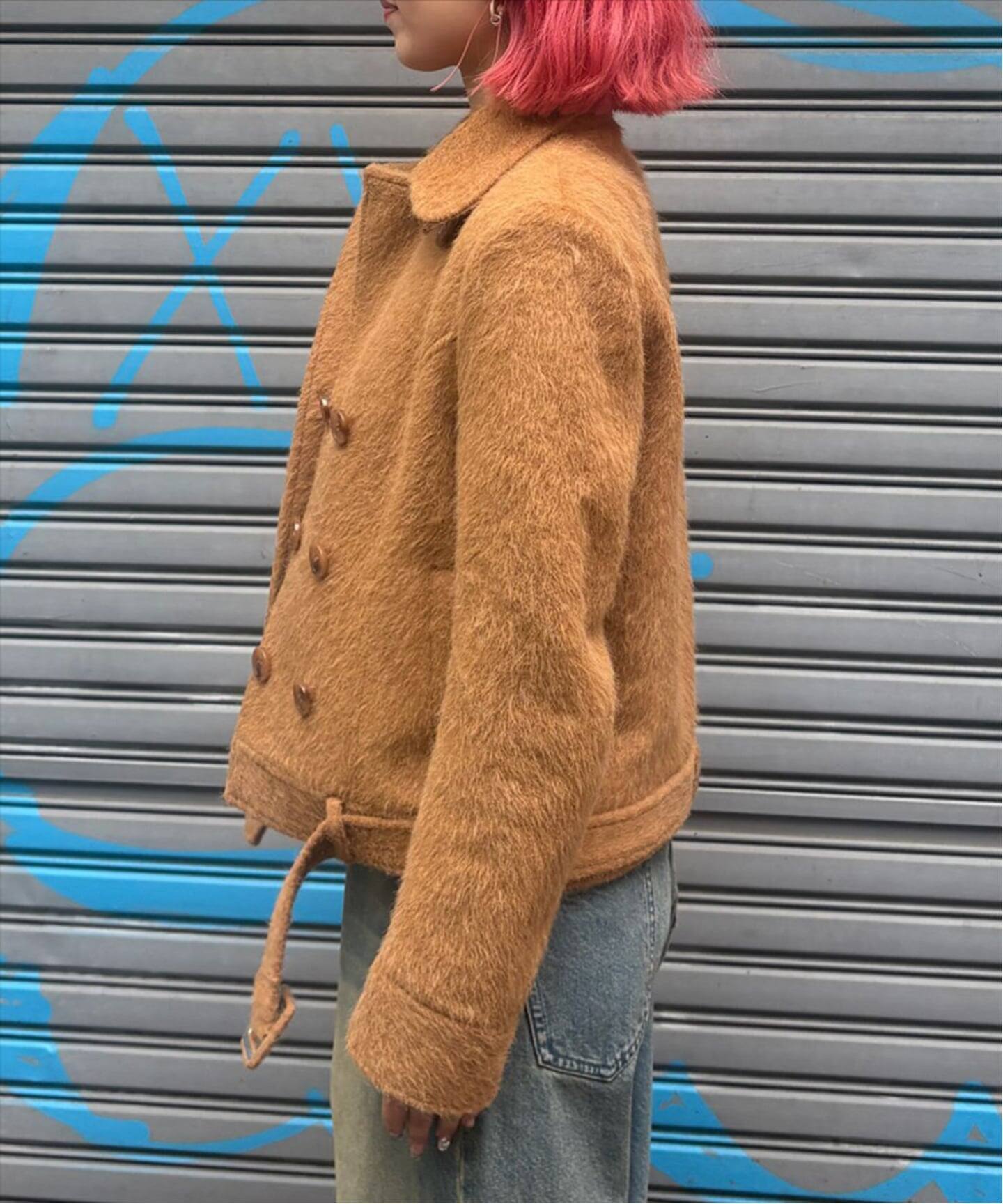 Oriens JOURNAL STANDARD シャギージャケット　キャメル シャギージャケット（その他ブルゾン／アウター）｜Oriens JOURNAL