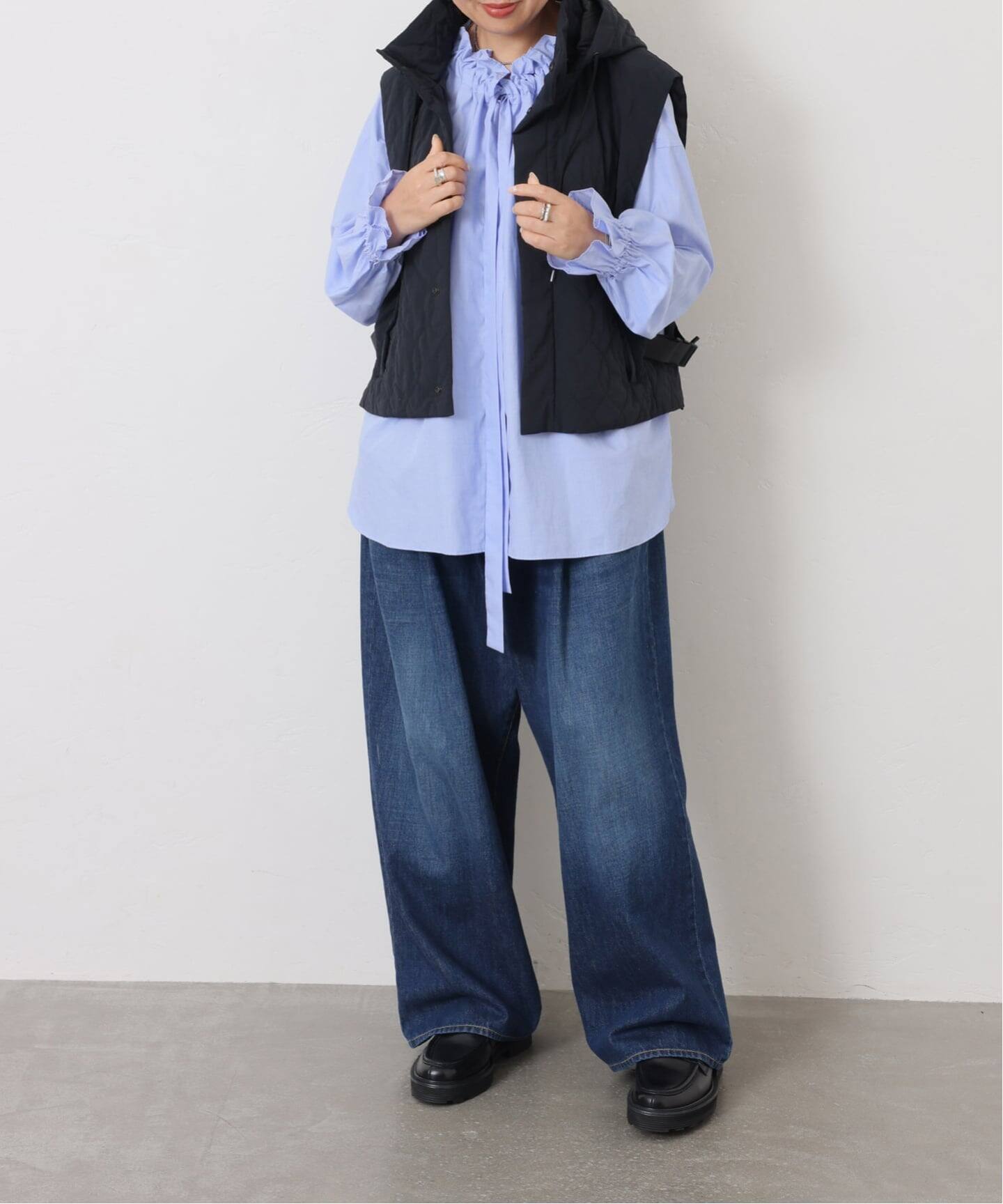 ナイロンナカワタキルトベスト（ダウン・中綿ベスト）｜journal