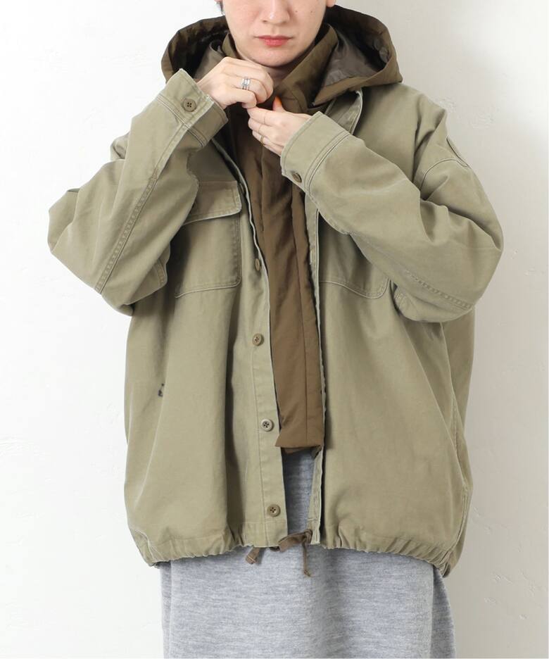 journal standard luxe ナイロンナカワタミリタリーリブコート JOURNAL 