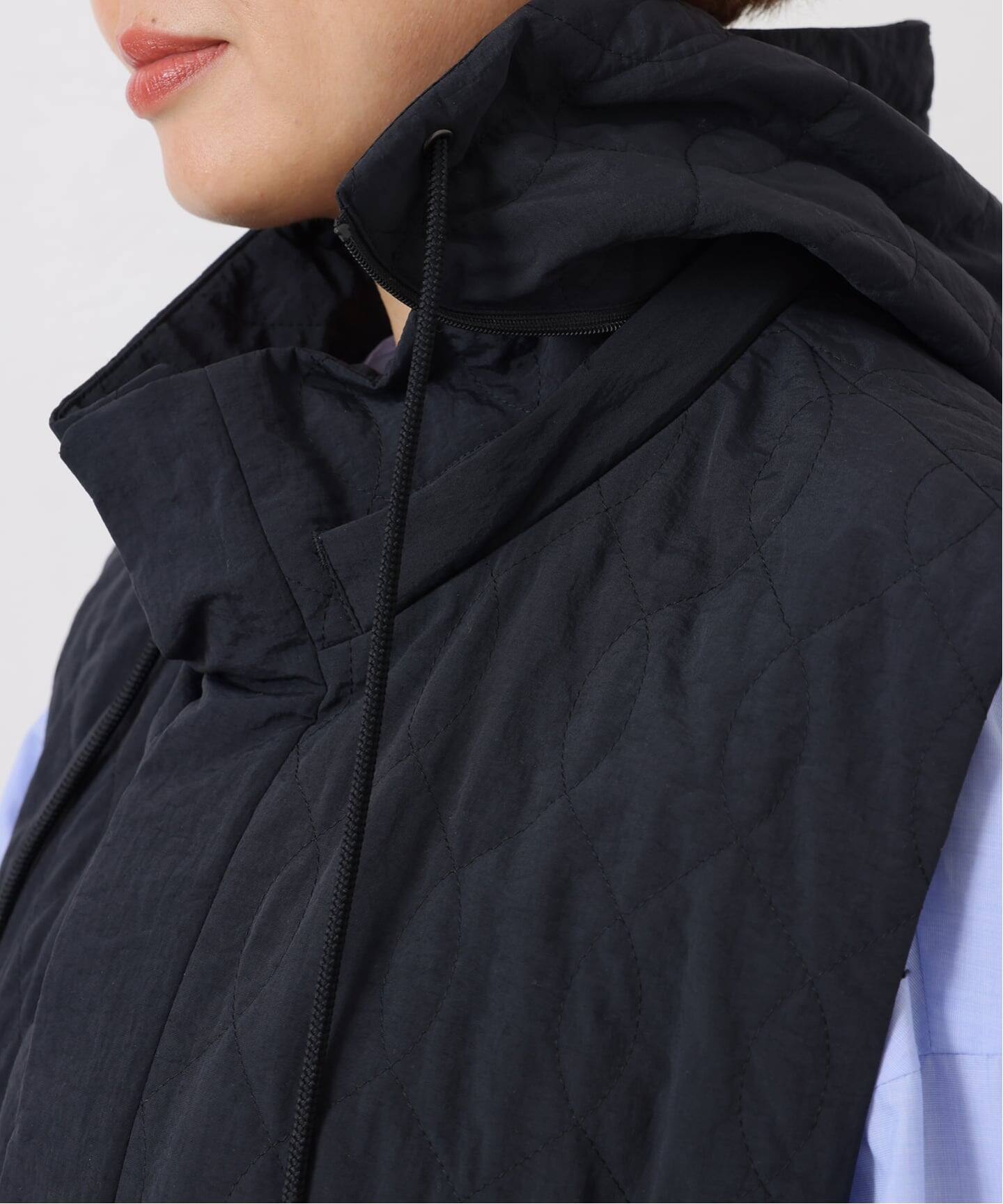 ナイロンナカワタキルトベスト（ダウン・中綿ベスト）｜journal