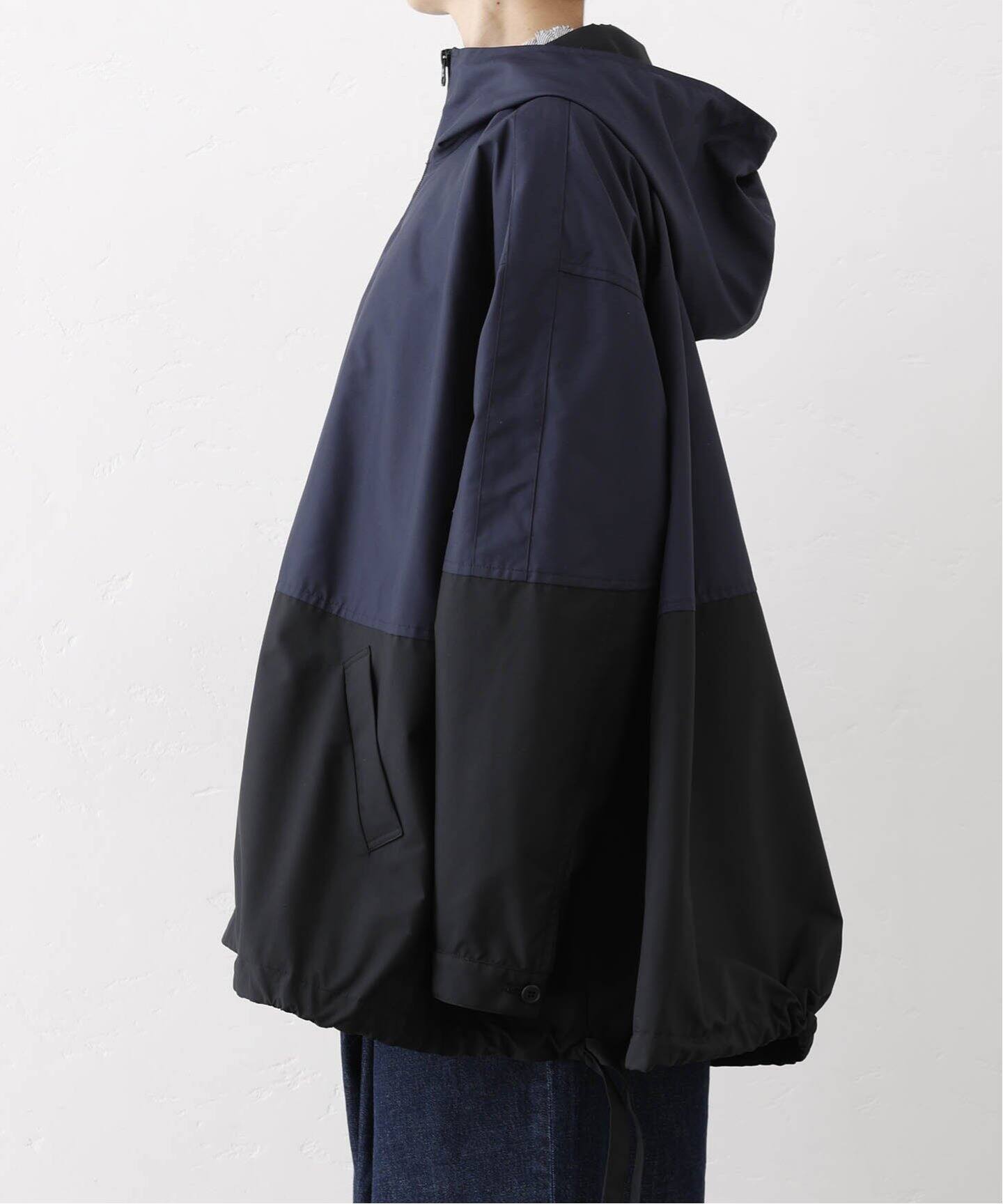 メモリータフタ フードブルゾン（その他ブルゾン／アウター）｜journal  