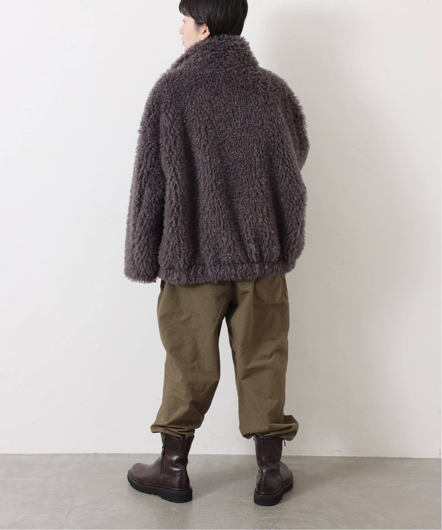 新品2025 AW journal standard luxe カーリーブルゾン カーリーブルゾン（その他ブルゾン／アウター）｜journal standard