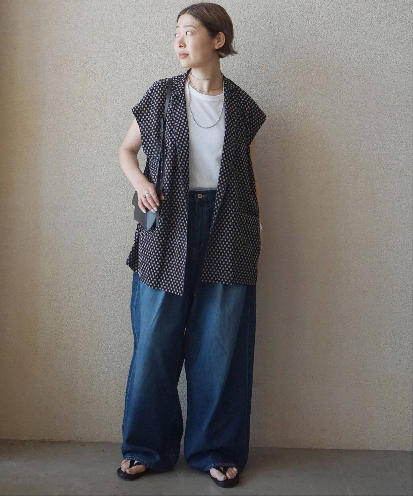 コモンプリント ガウンベスト（ベスト）｜journal standard luxe
